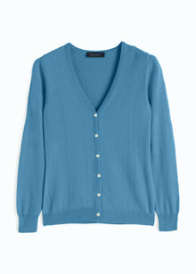 Costanza V-Neck Cashmere Cardigan
