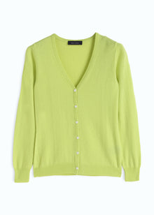 Costanza V-Neck Cashmere Cardigan