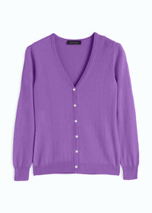 Costanza V-Neck Cashmere Cardigan