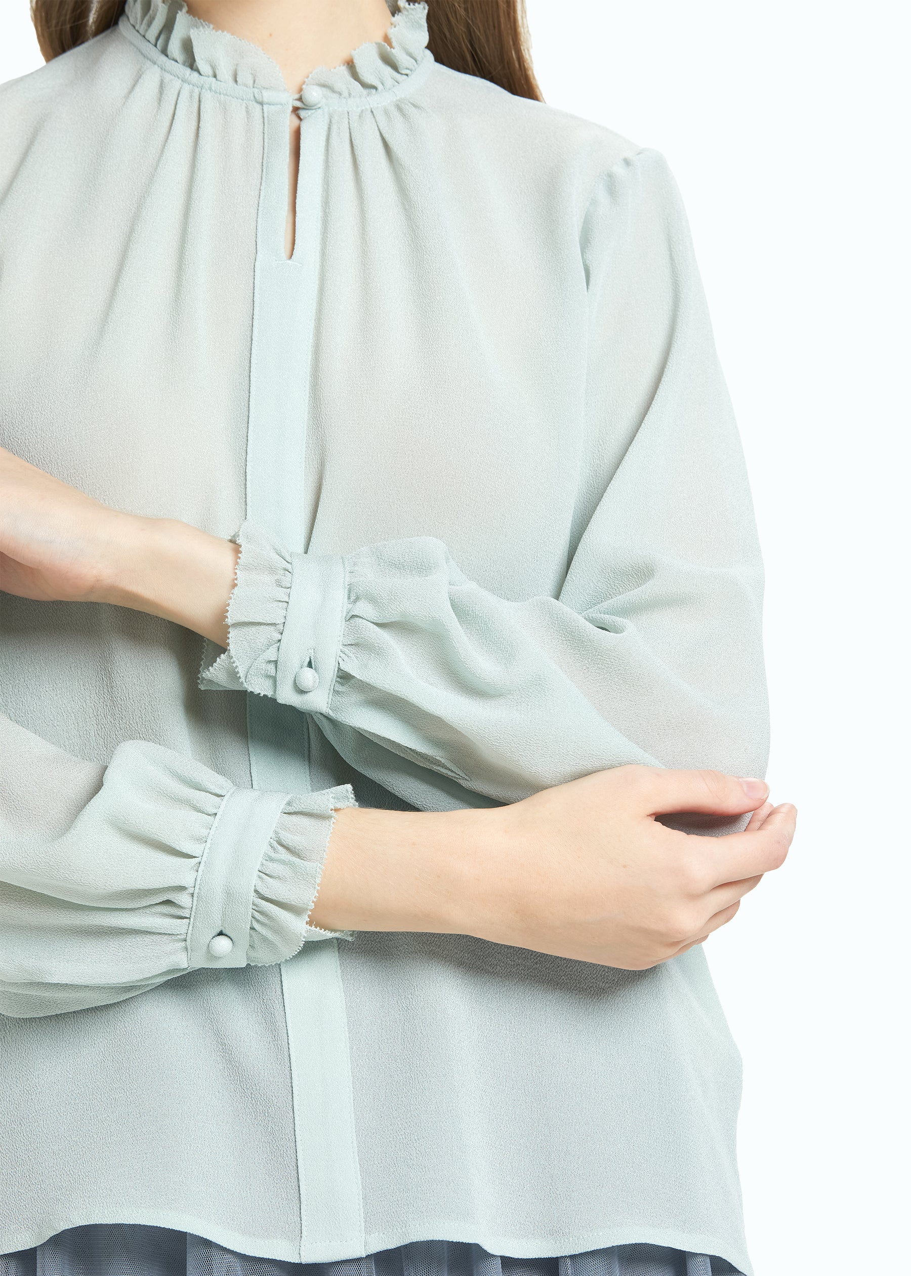 Camelia Silk Blouse