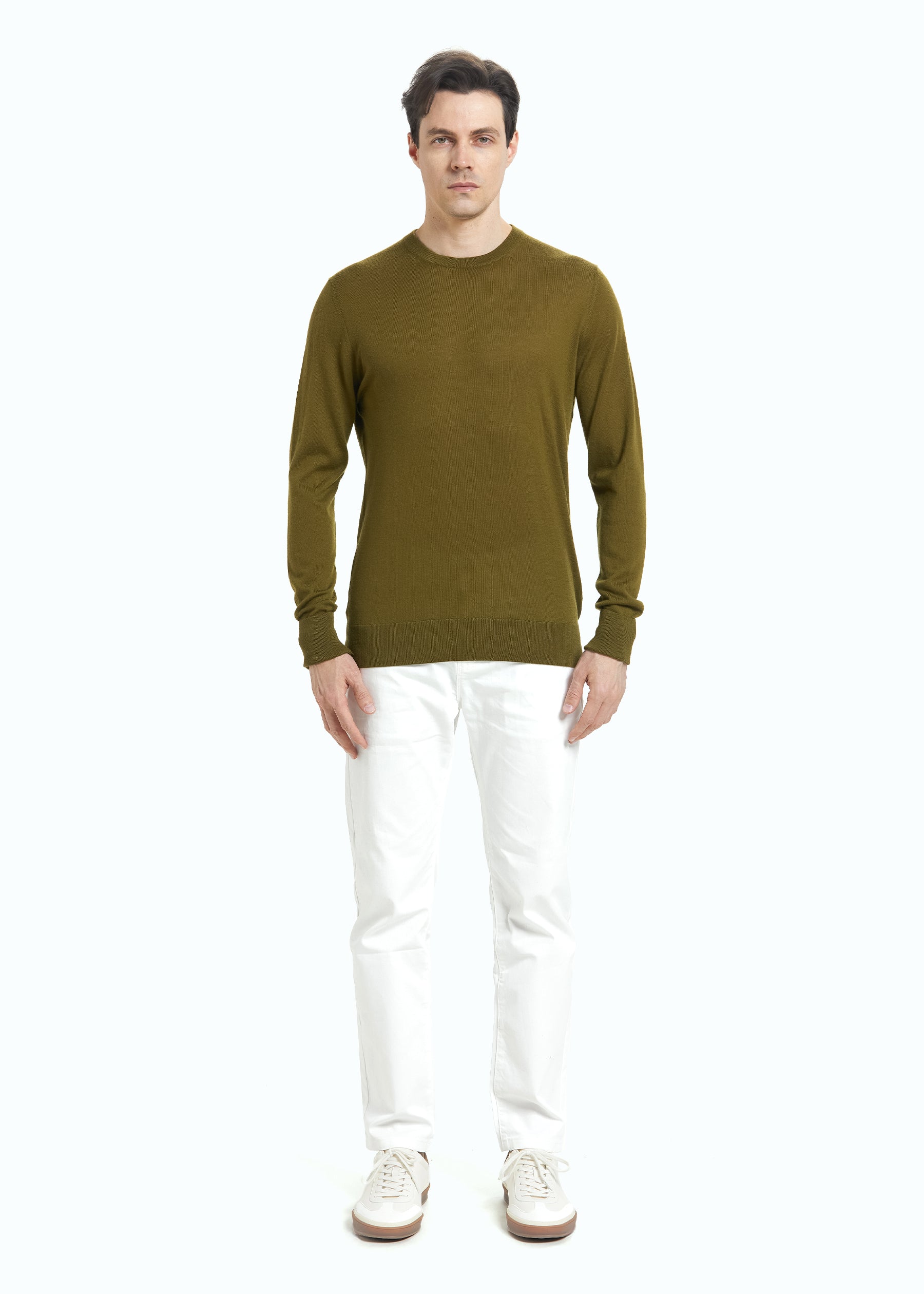 Vitale Men’s Crew Neck Cashmere Jumper