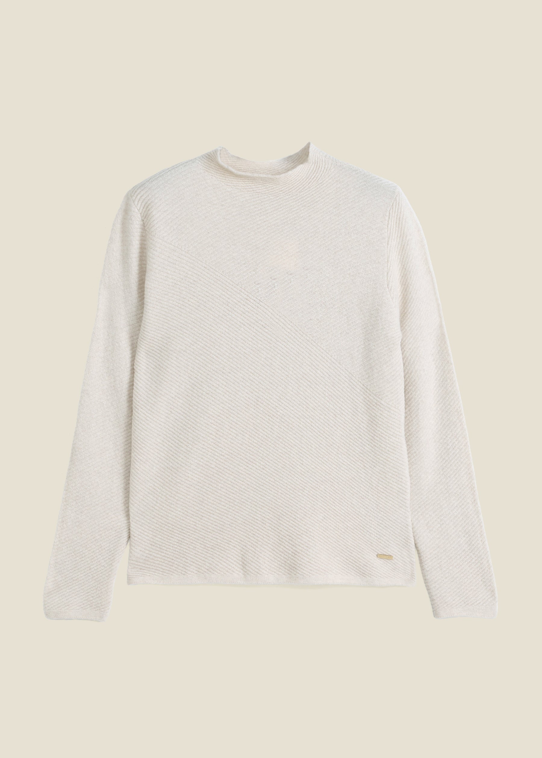 Caldo Mock Neck Cashmere Jumper