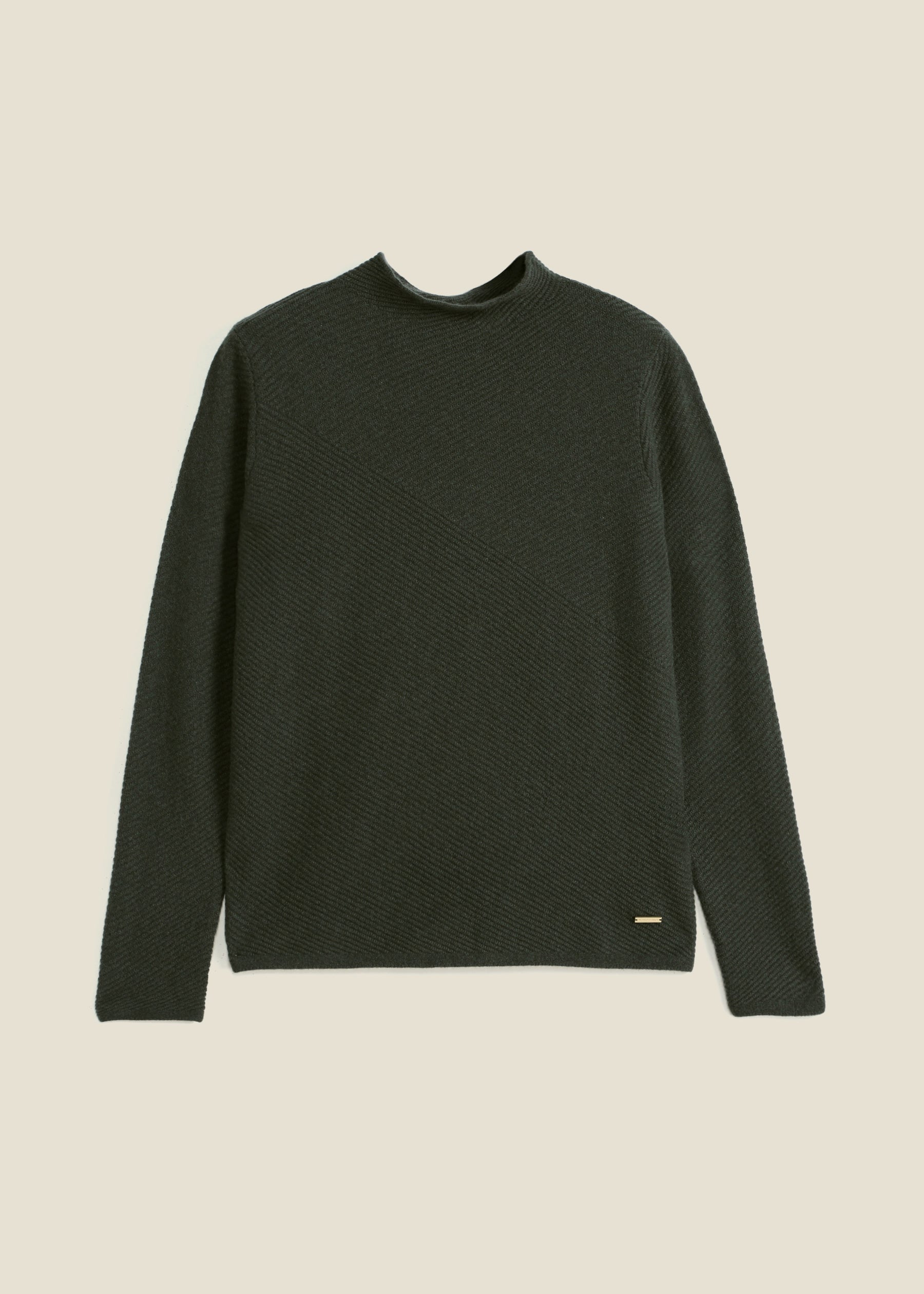 Caldo Mock Neck Cashmere Jumper