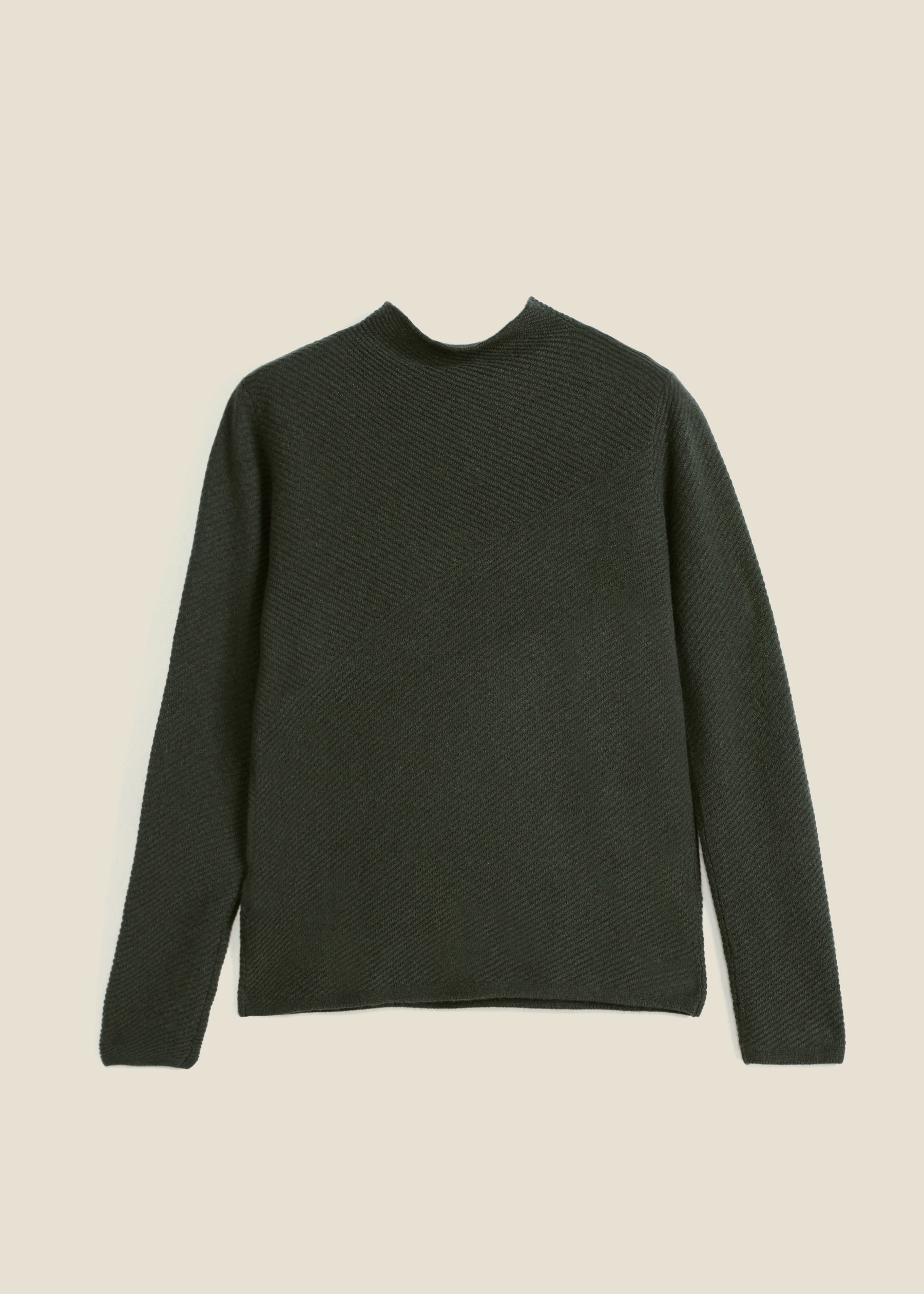 Caldo Mock Neck Cashmere Jumper