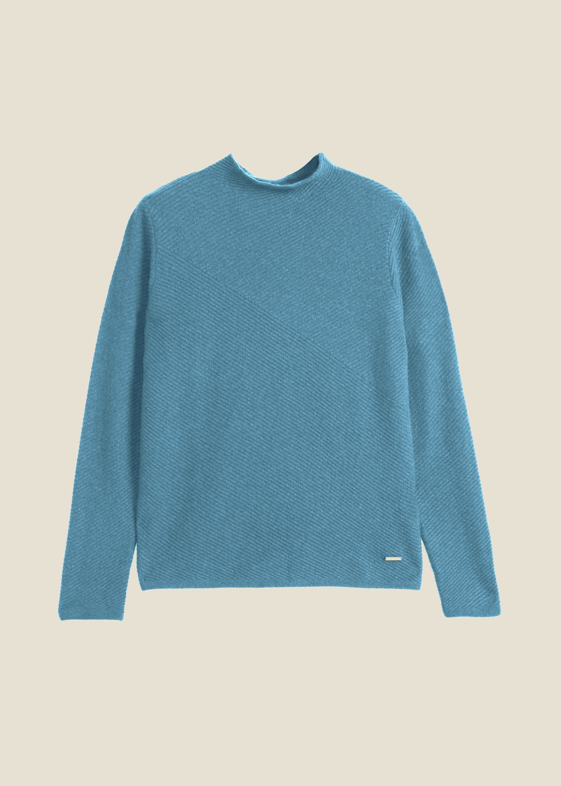 Caldo Mock Neck Cashmere Jumper