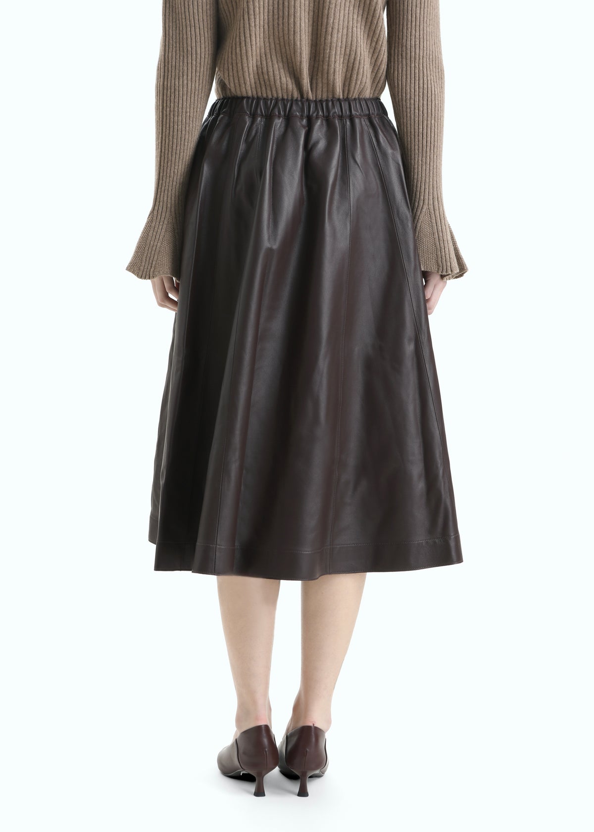 Ravena Leather Skirt