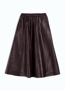 Ravena Leather Skirt