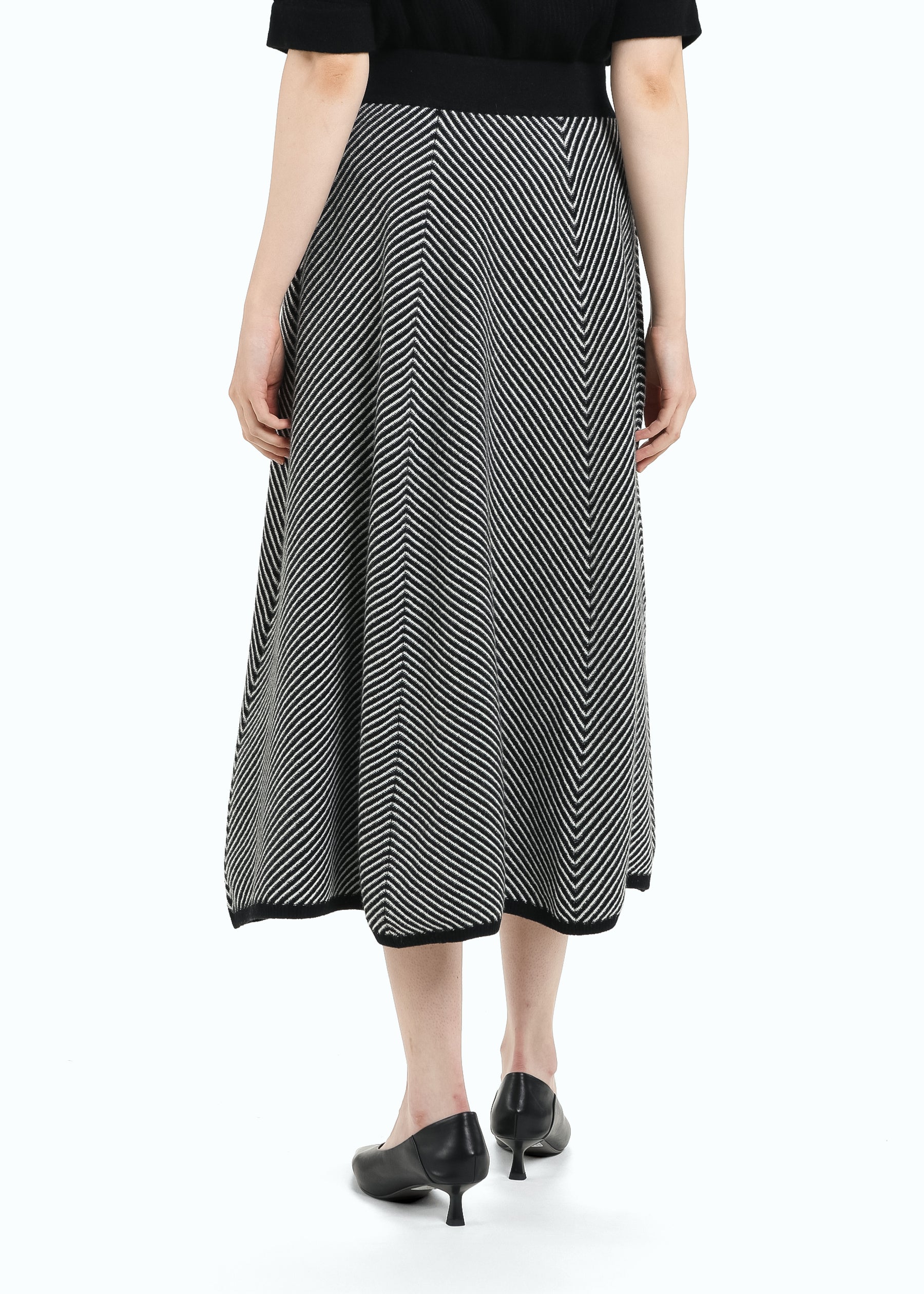 Chevron Skirt