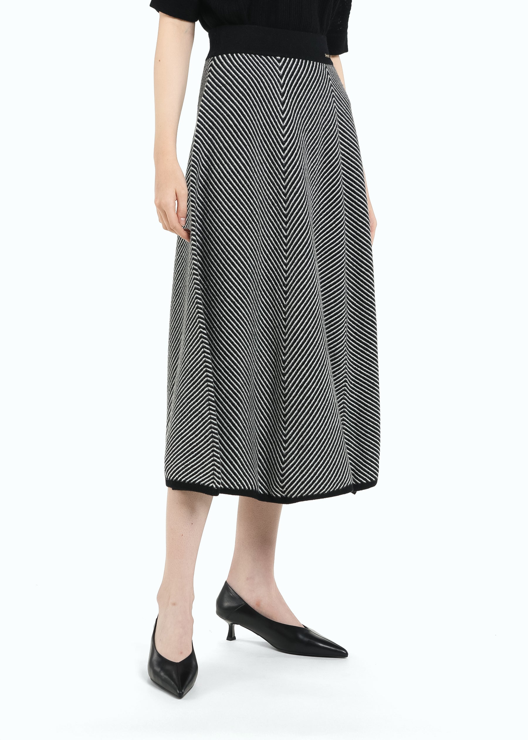 Chevron Skirt