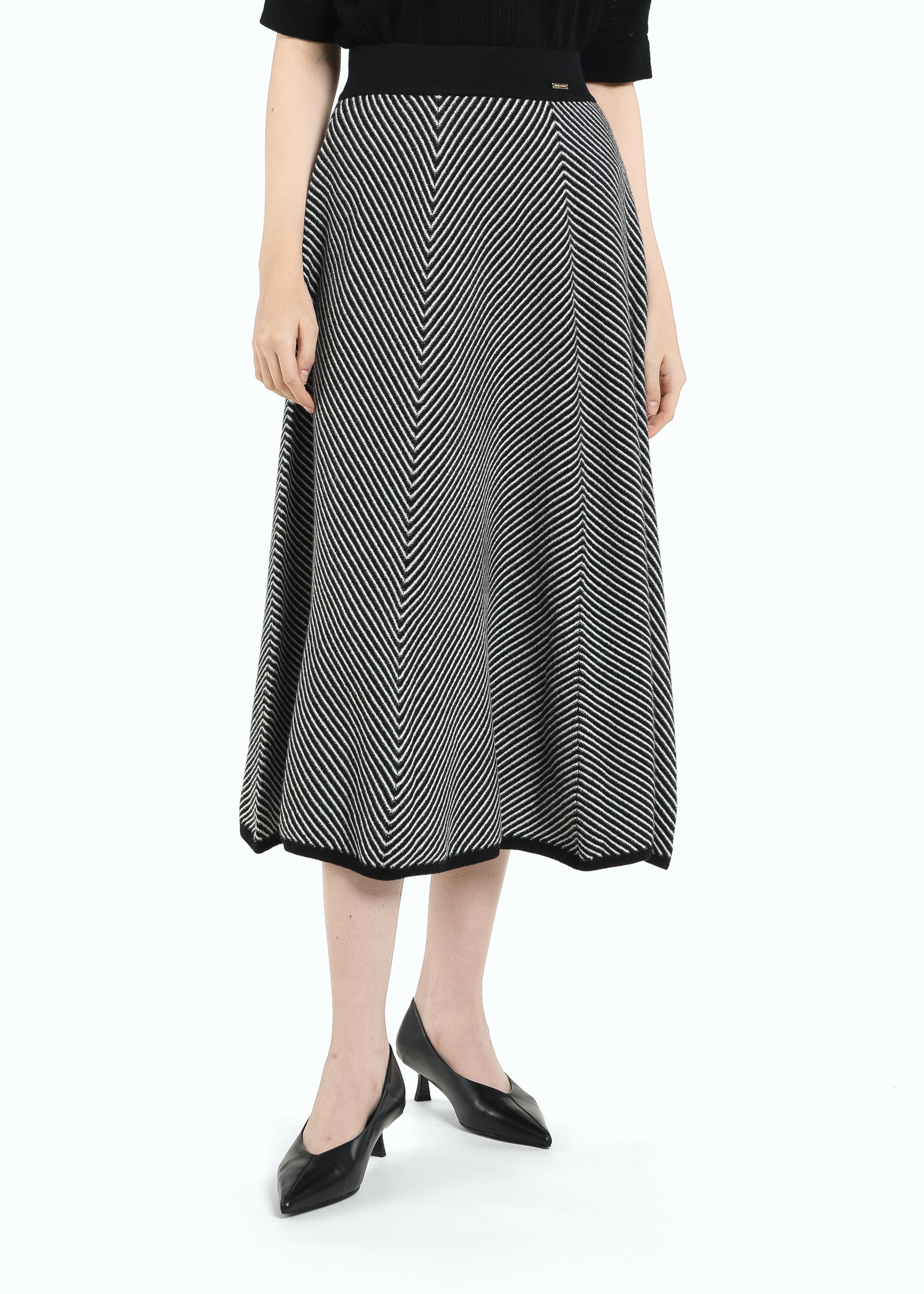 Chevron Skirt