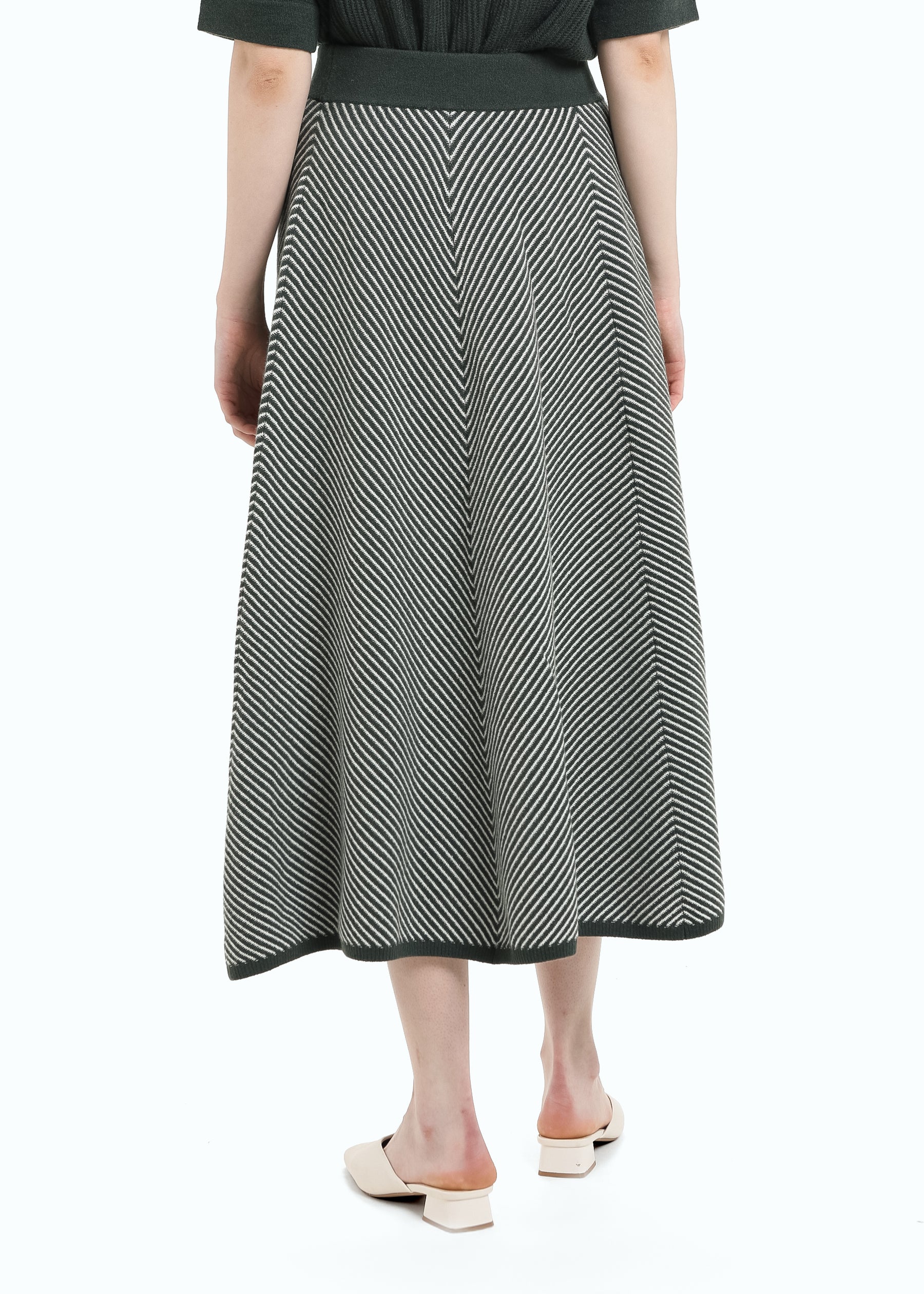 Chevron Skirt