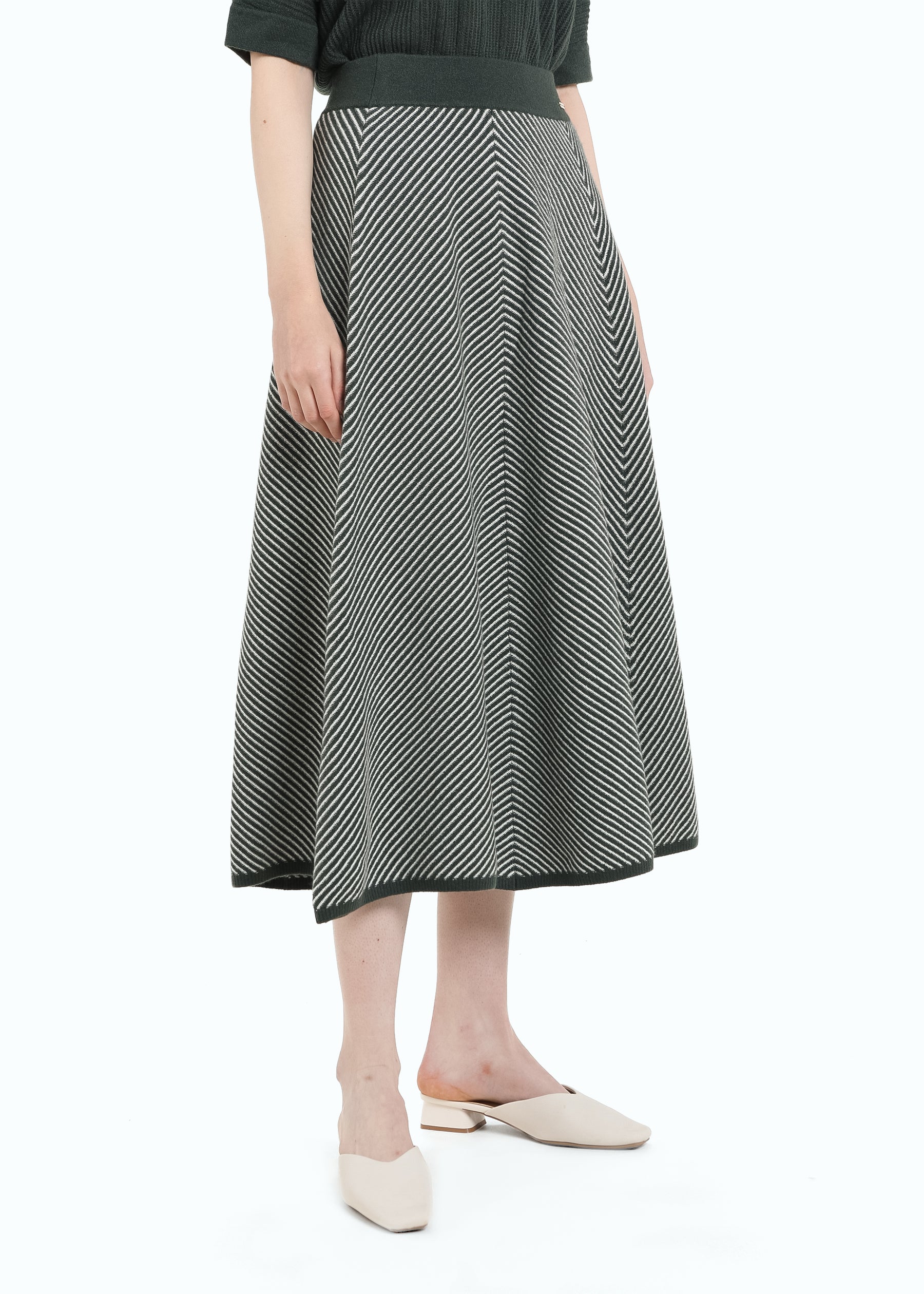 Chevron Skirt