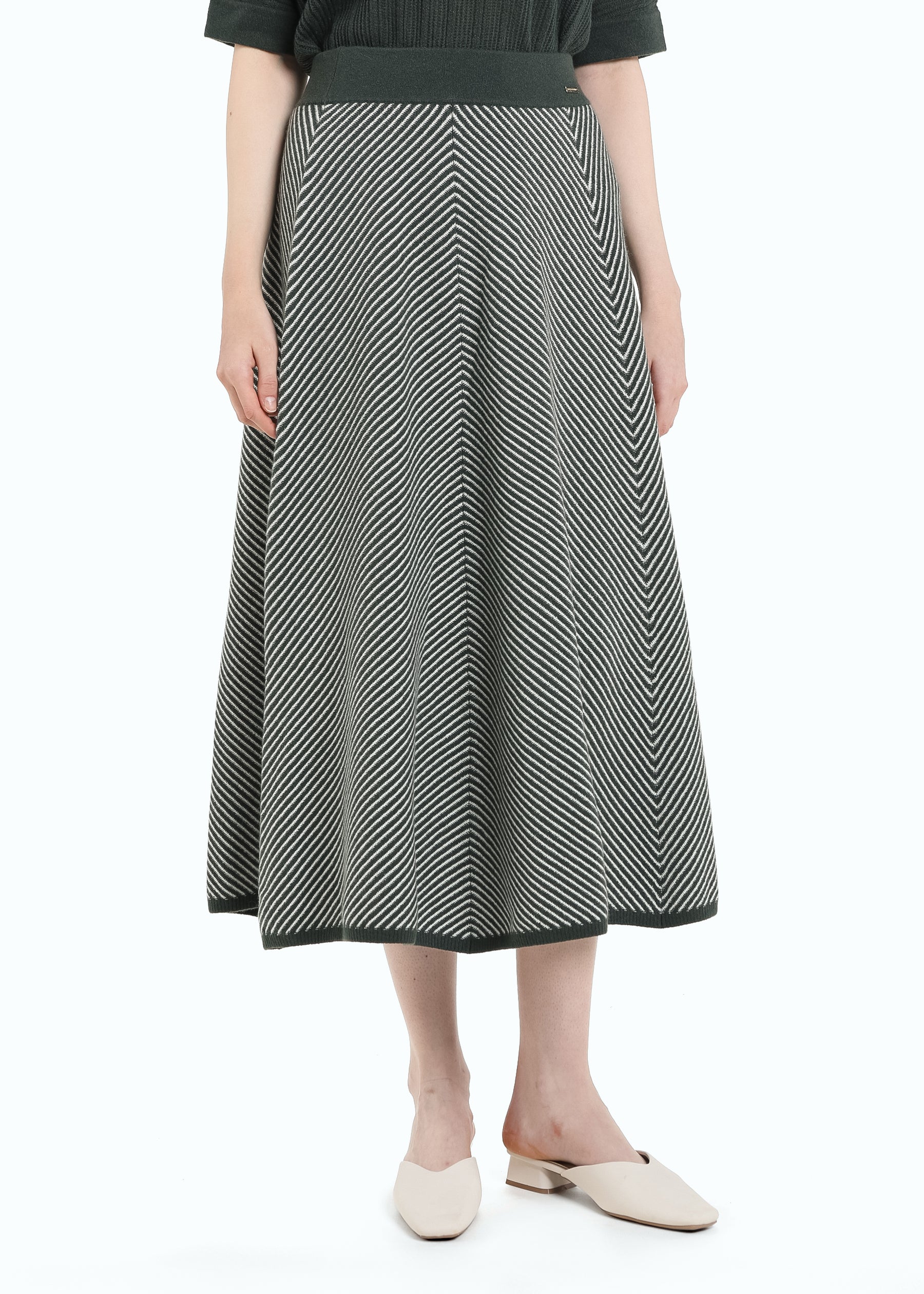 Chevron Skirt