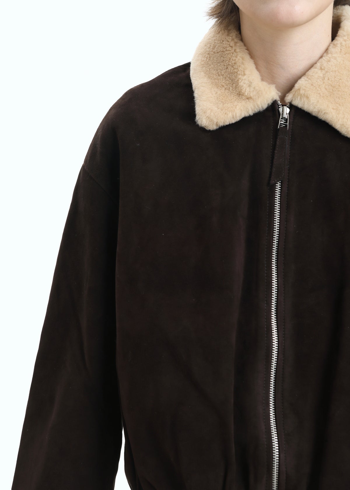 Brumale Suede Leather Jacket