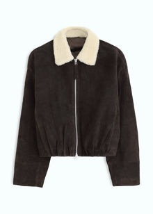 Brumale Suede Leather Jacket