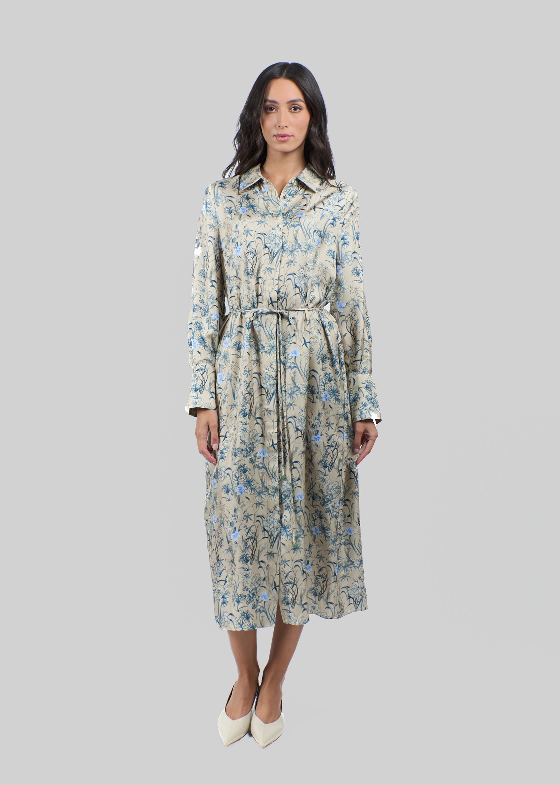 Orchidea Silk Dress