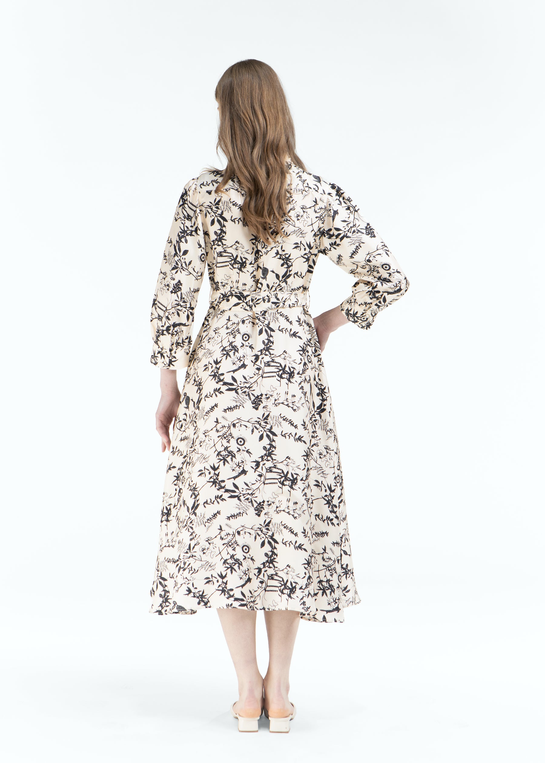 Ramosa Silk Dress