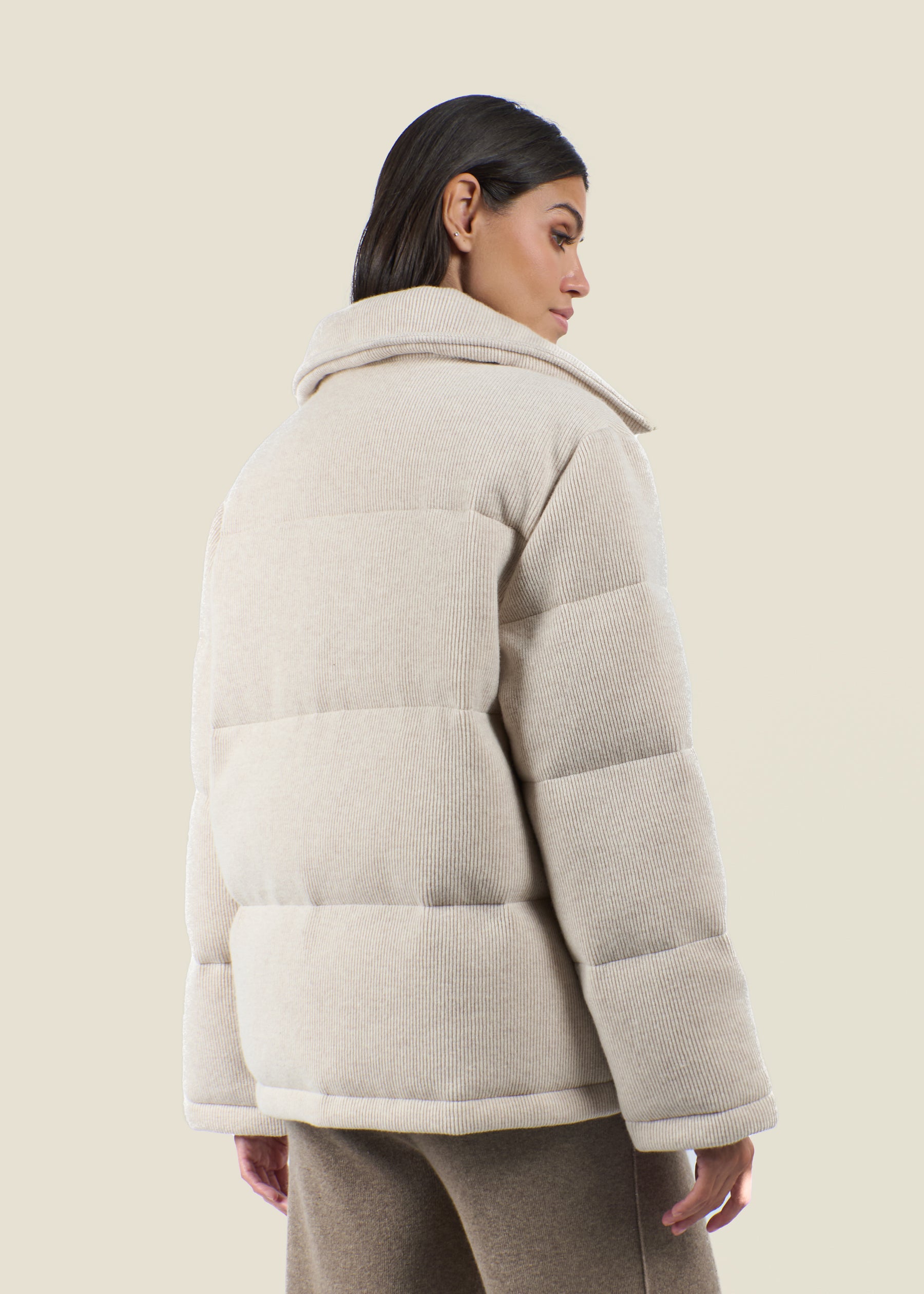 Tramezza Ribbed Down Jacket