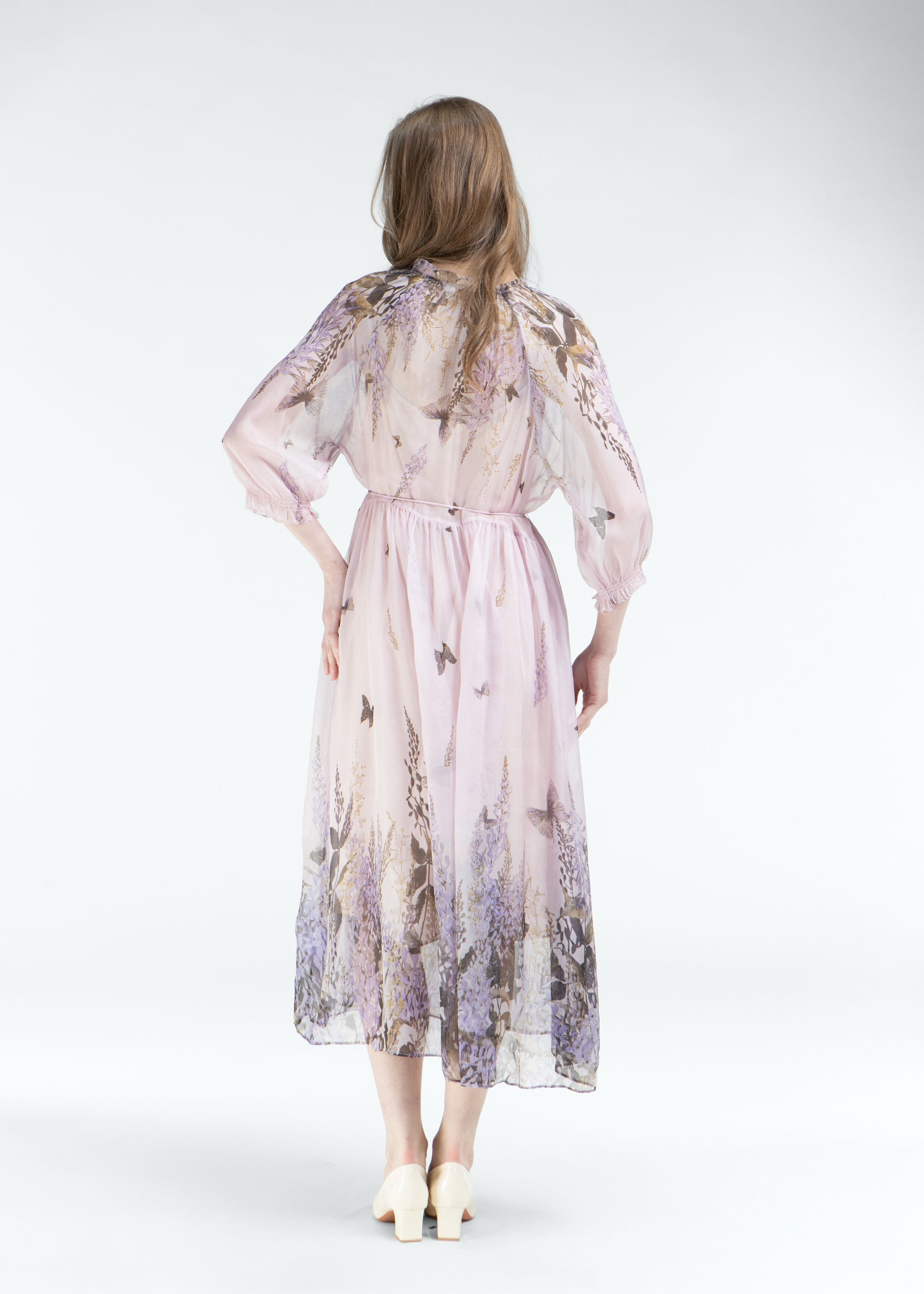 Fiordalisa Silk Dress