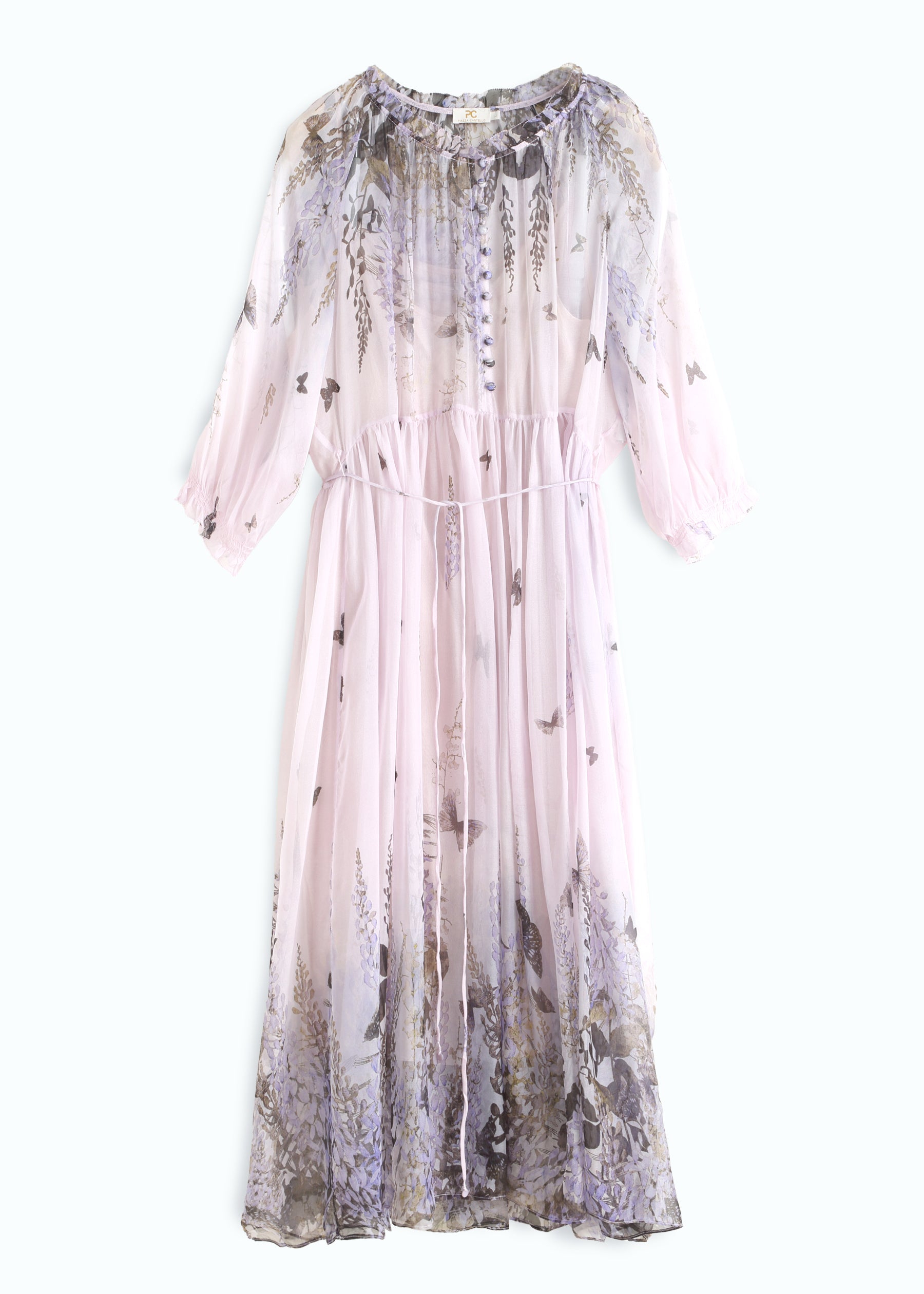 Fiordalisa Silk Dress