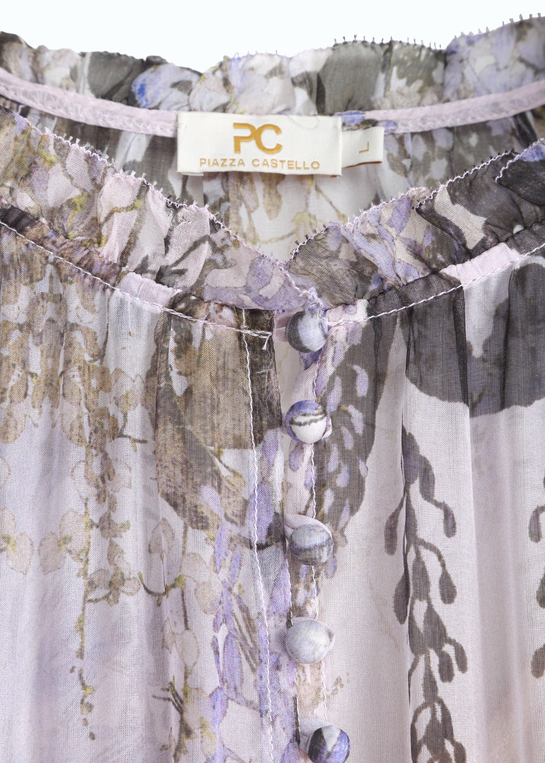 Fiordalisa Silk Dress