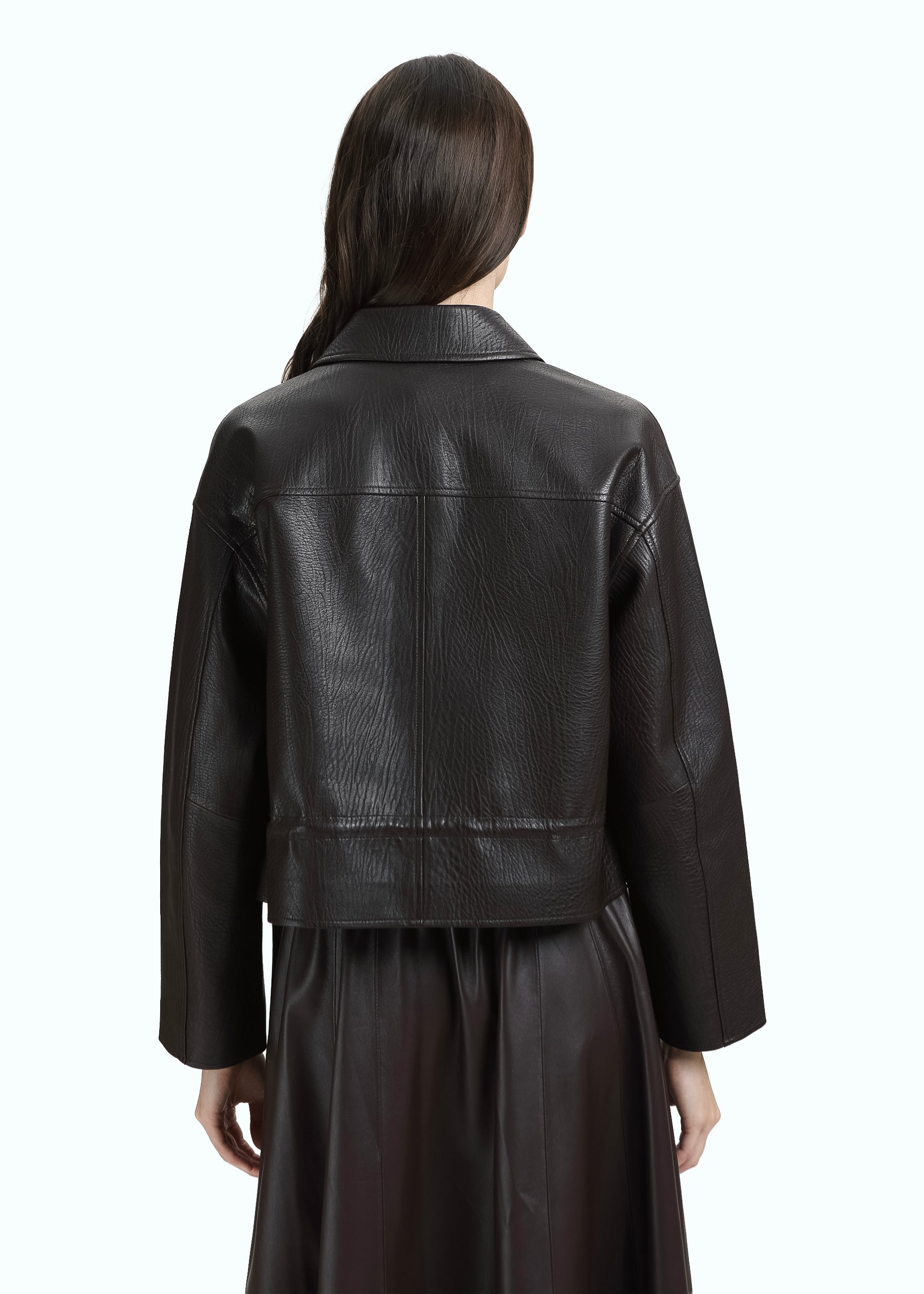 Coulisse Leather Jacket