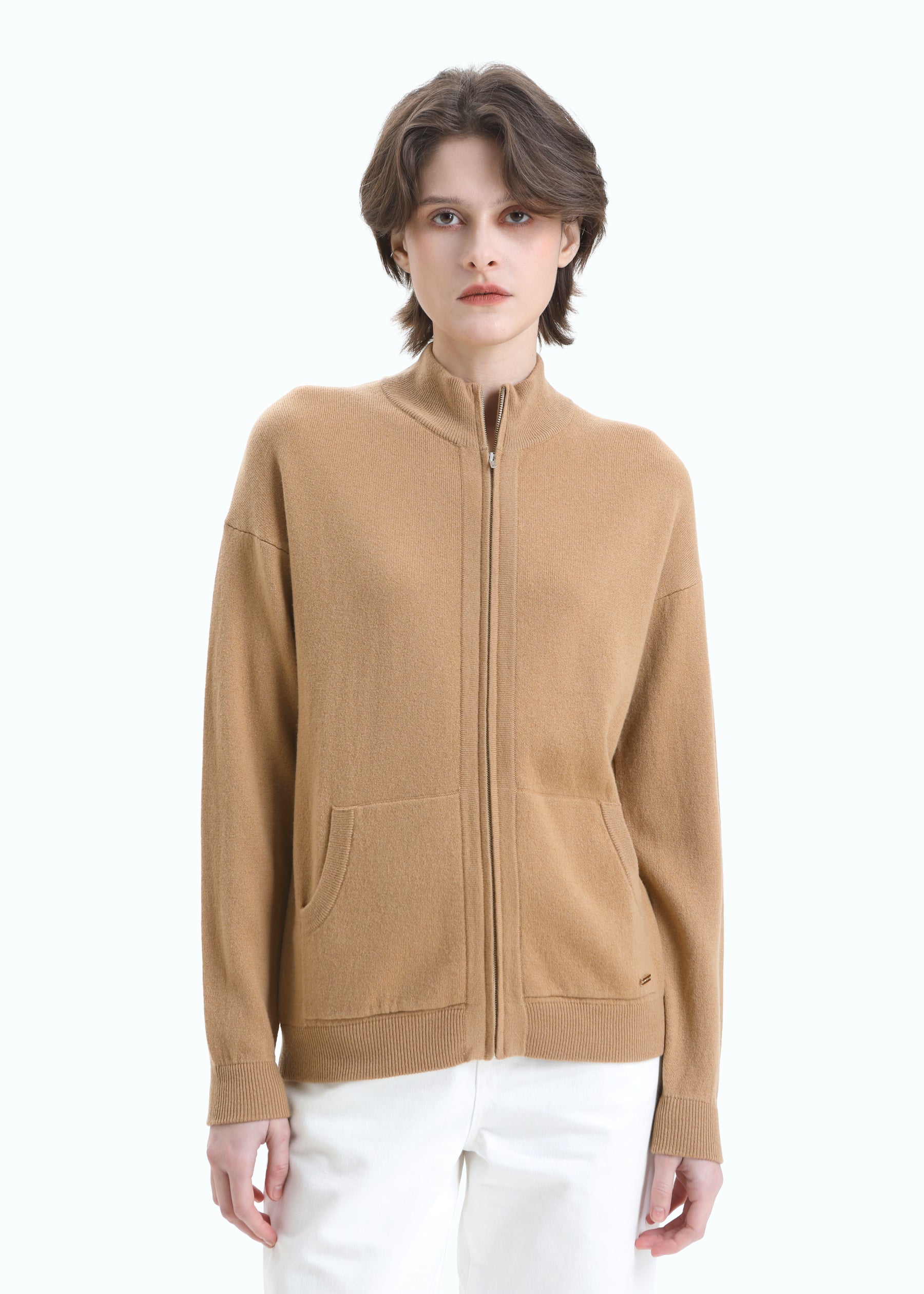 Tasca Zip Up Cardigan