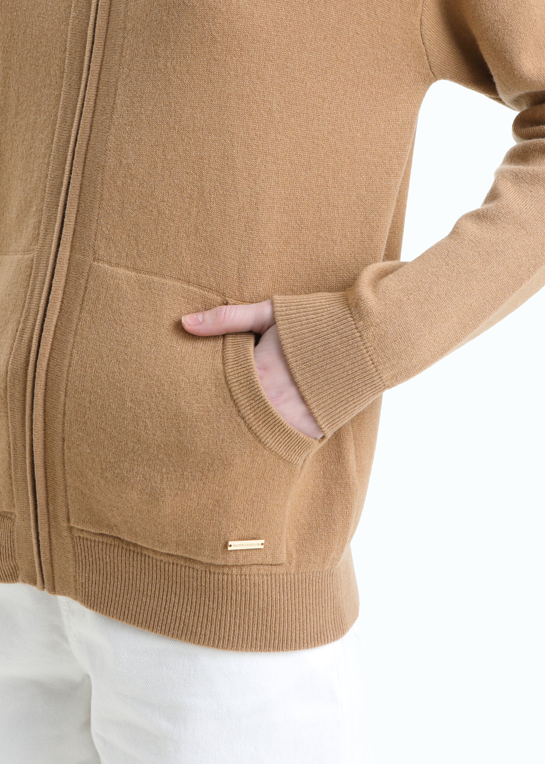 Tasca Zip Up Cardigan