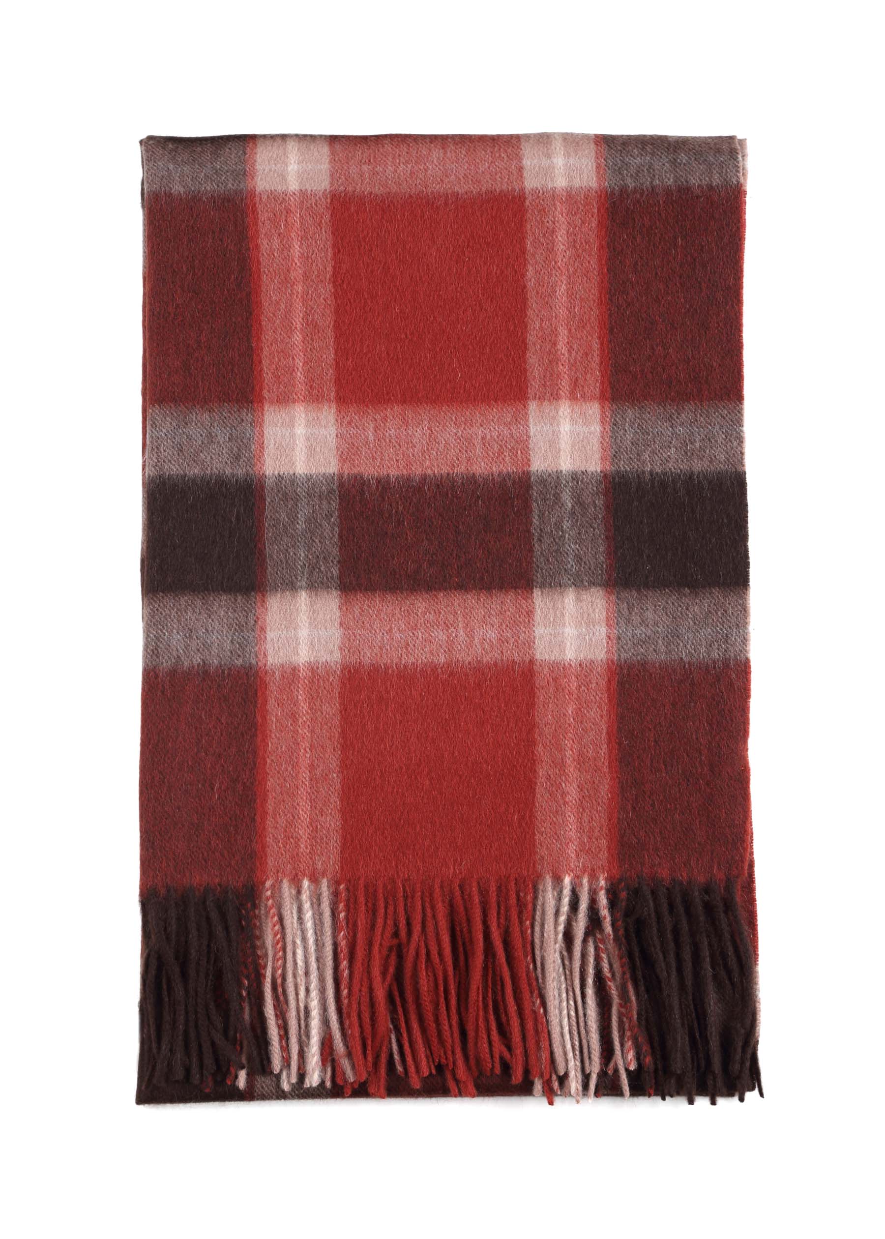 Cremisi Checked Shawl