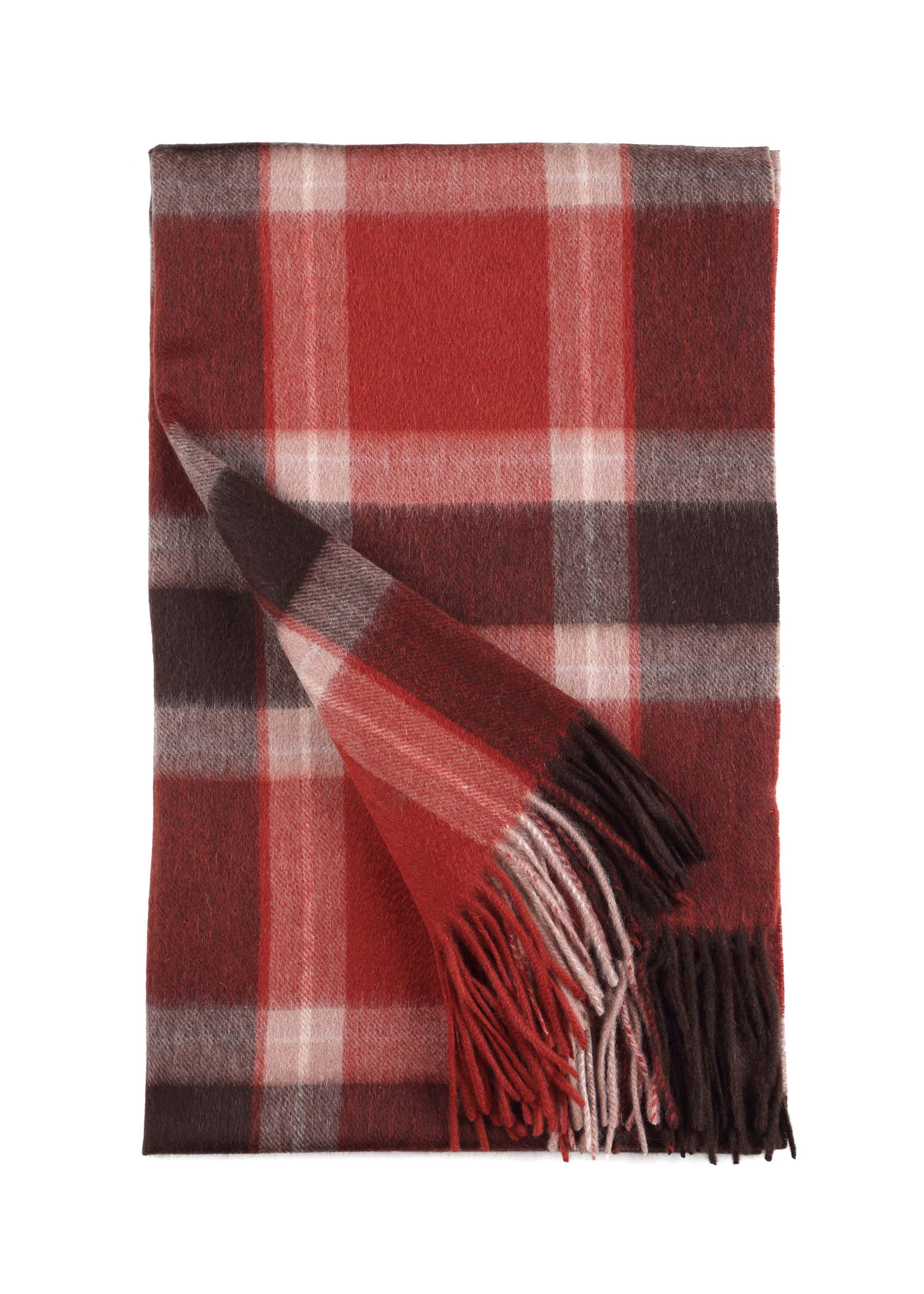 Cremisi Checked Shawl
