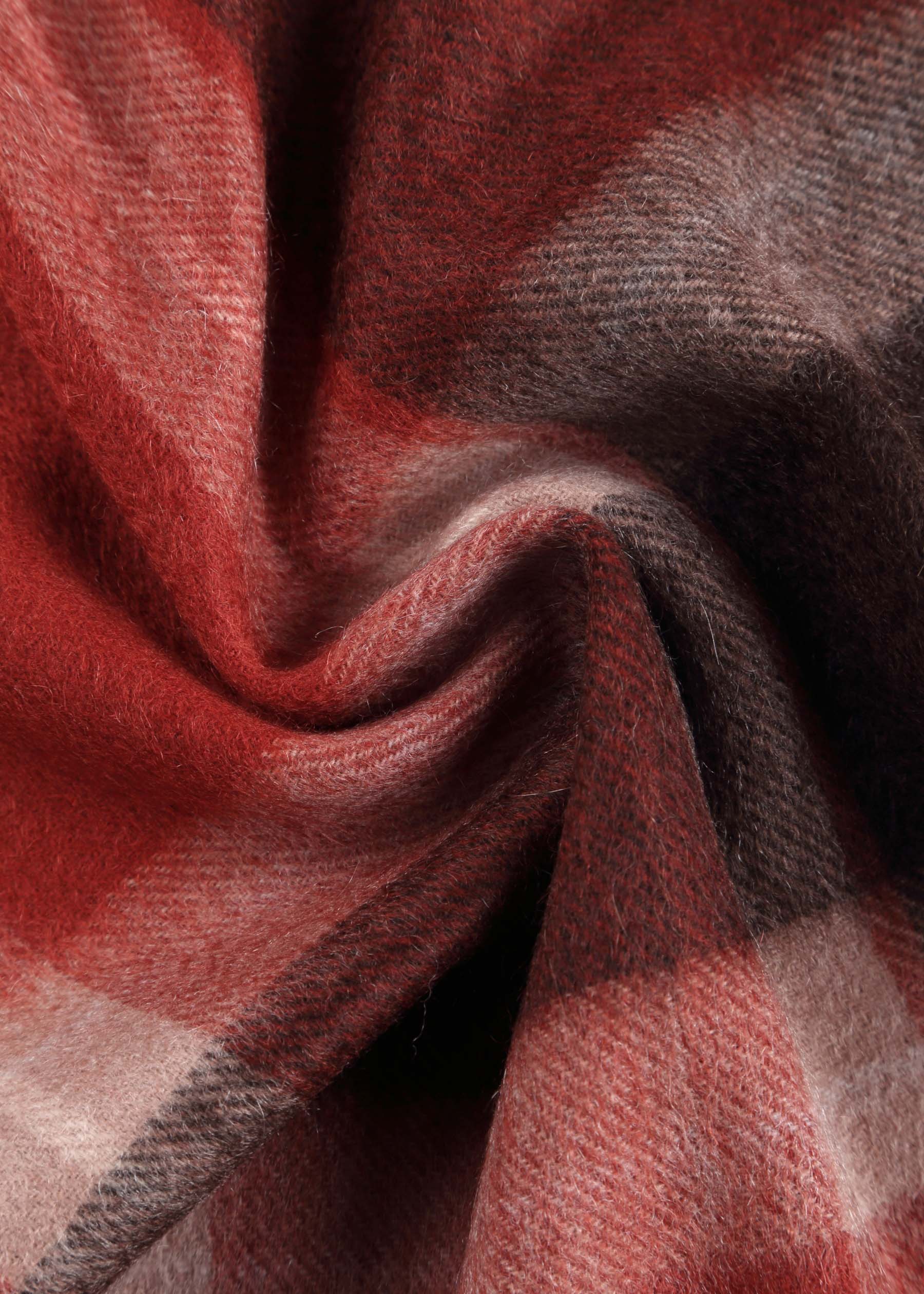 Cremisi Checked Shawl