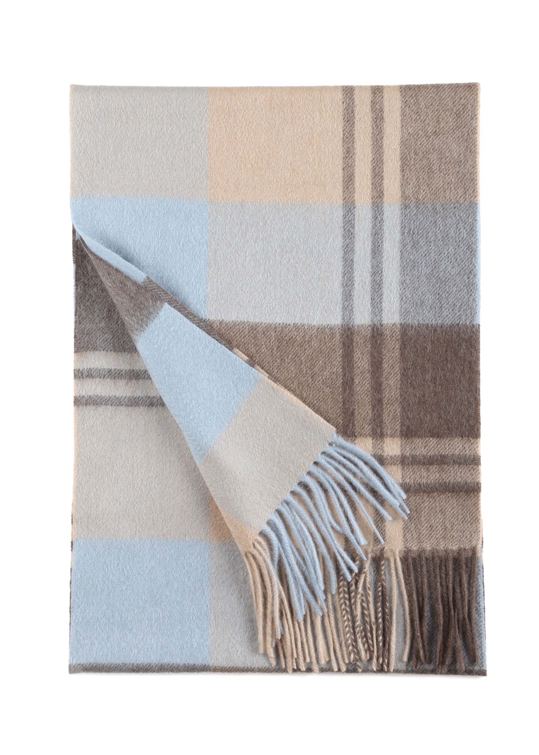 Cremisi Checked Shawl