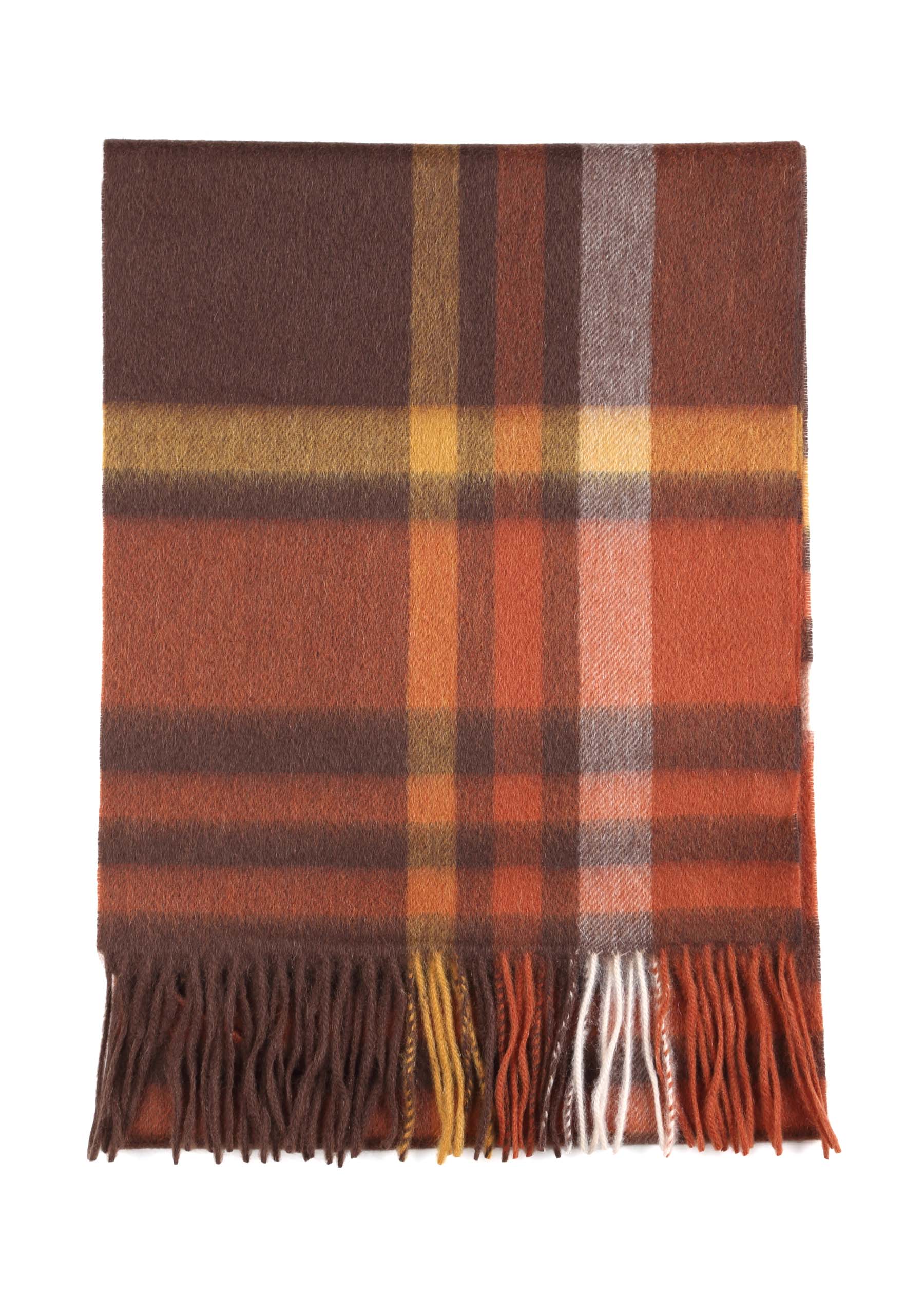 Cremisi Checked Shawl