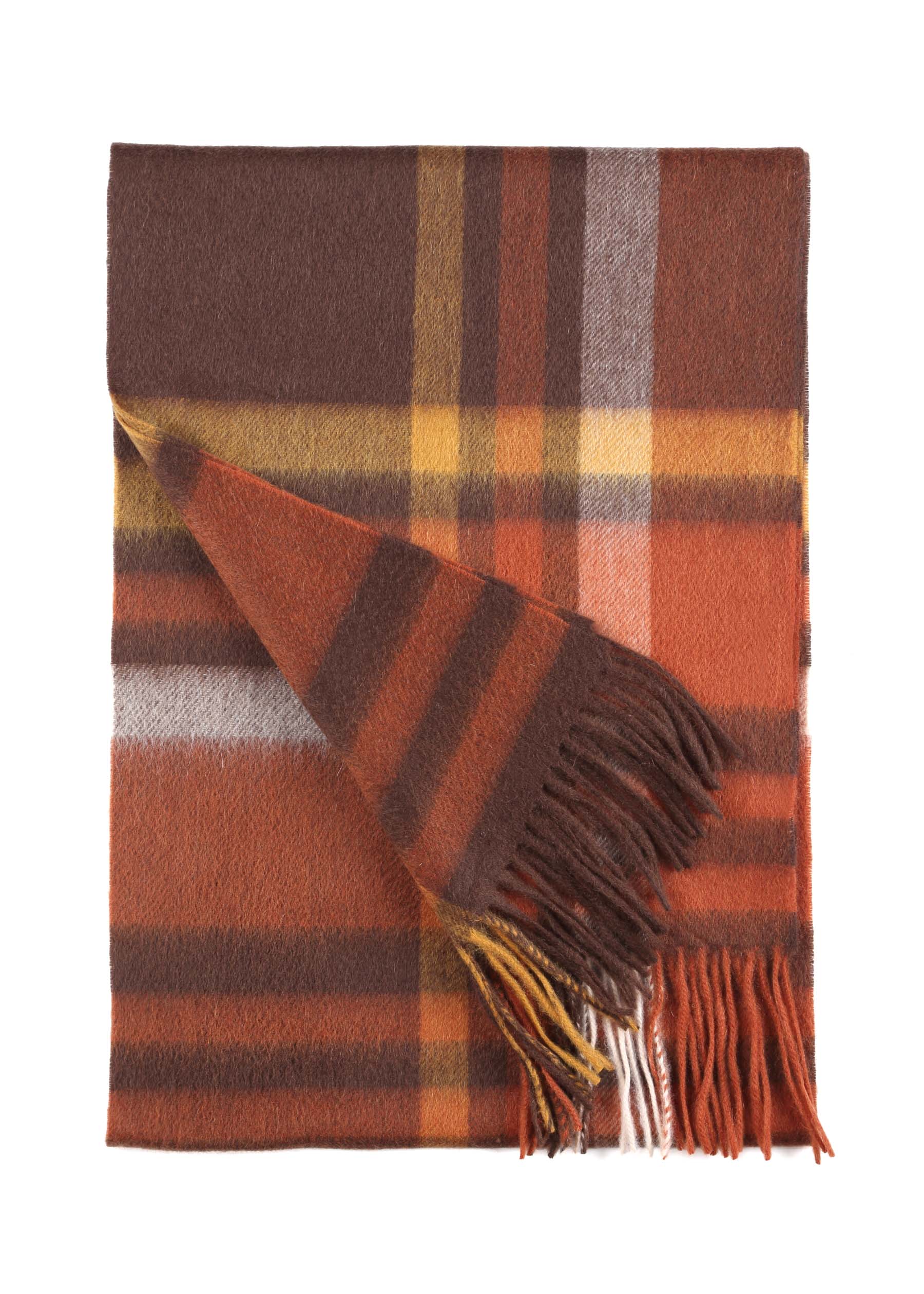 Cremisi Checked Shawl