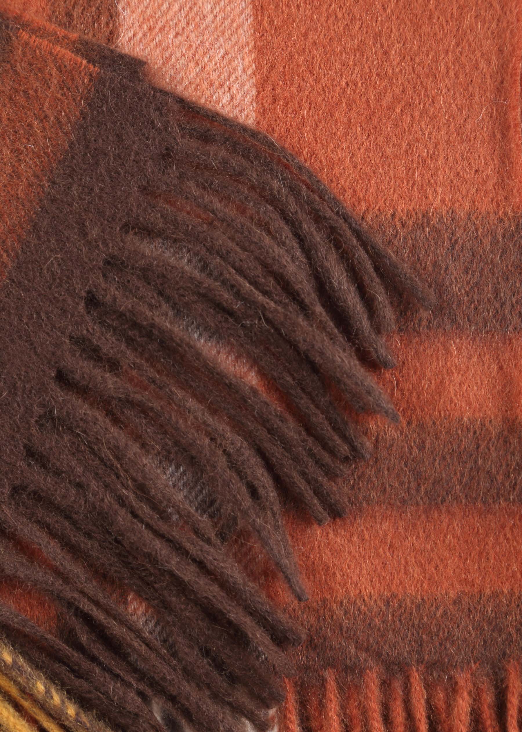 Cremisi Checked Shawl