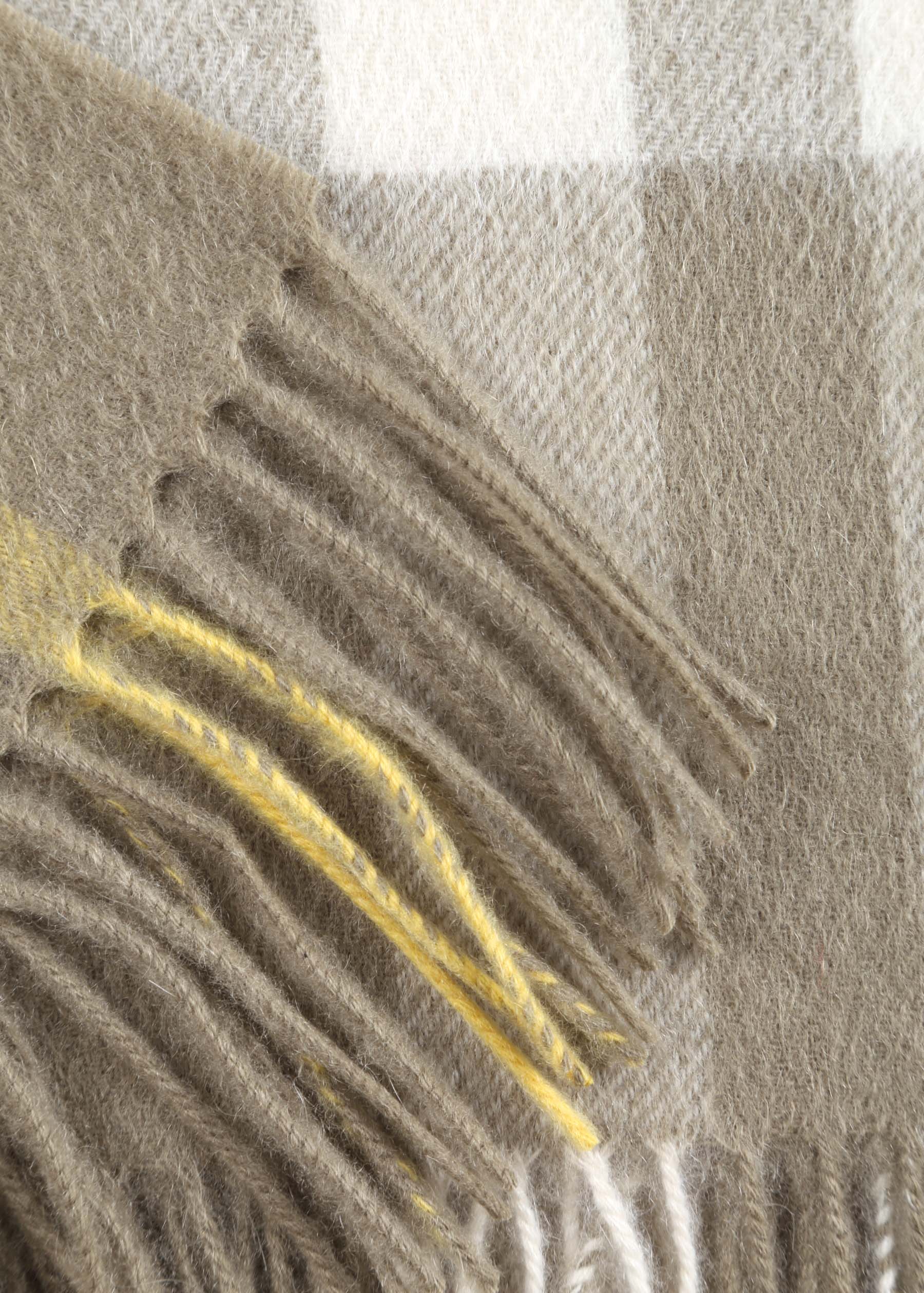 Cremisi Checked Shawl