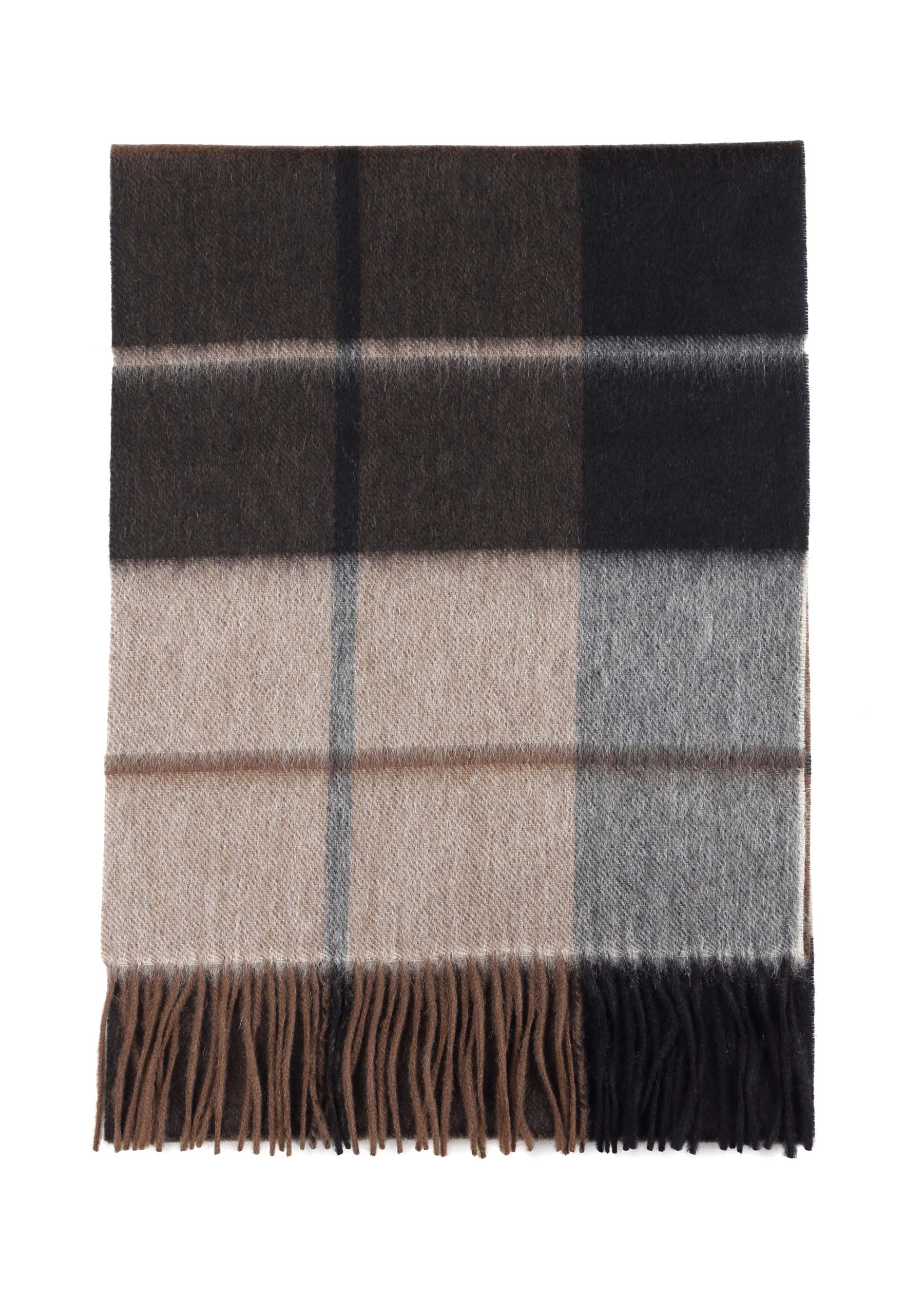 Cremisi Checked Shawl