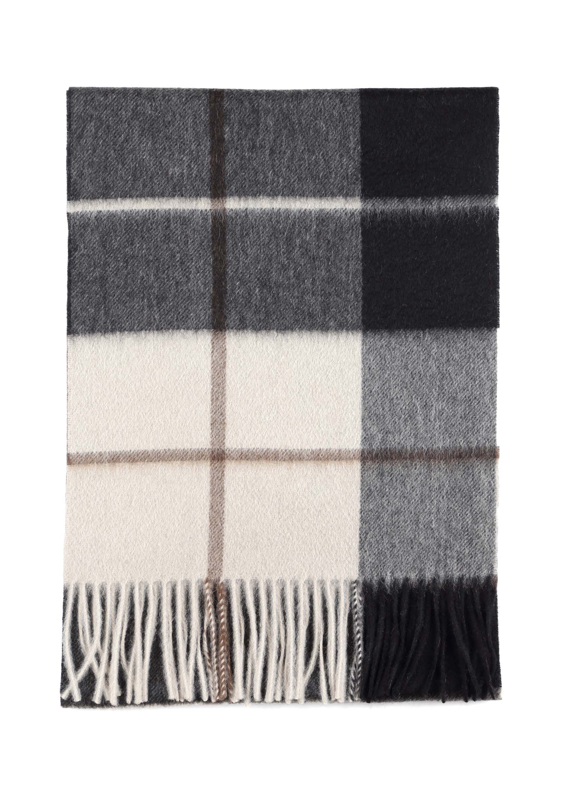Cremisi Checked Shawl
