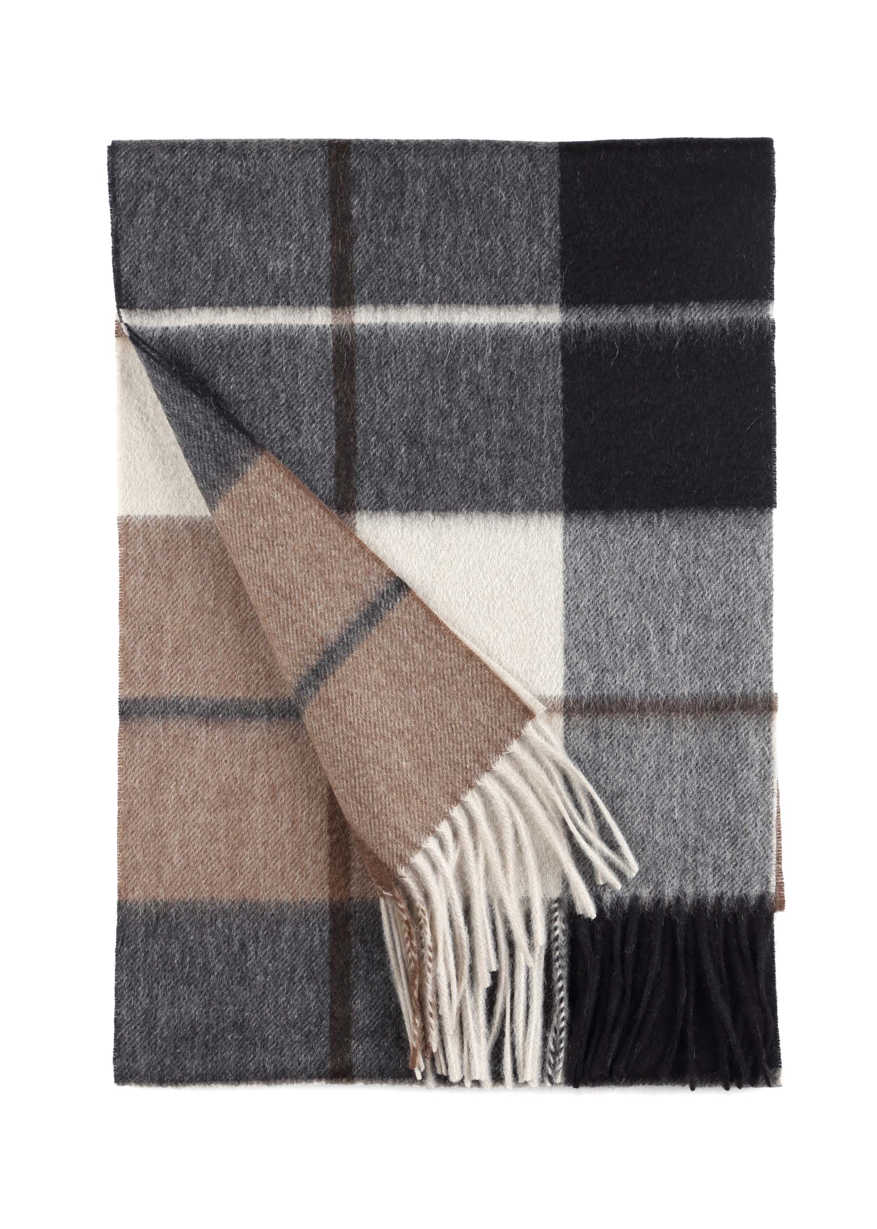 Cremisi Checked Shawl