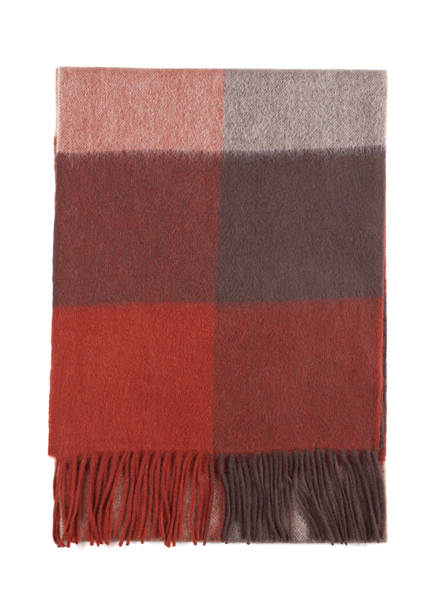 Cremisi Checked Shawl
