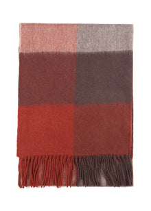 Cremisi Checked Shawl