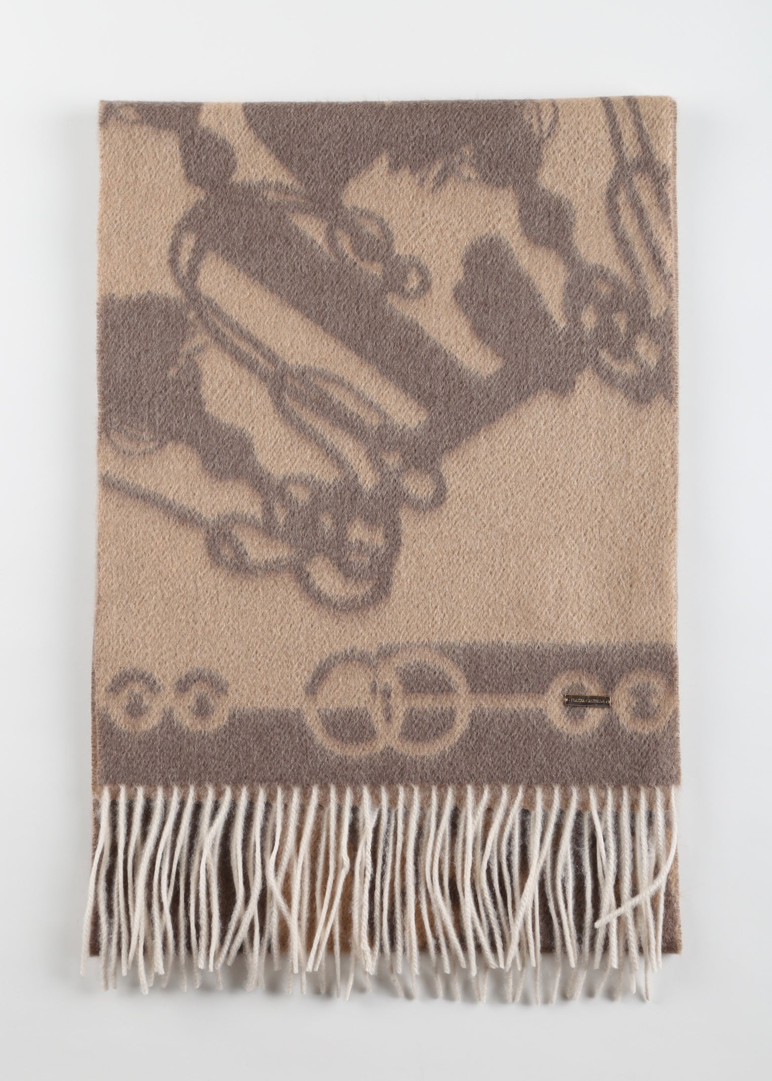 Jacquard Cashmere Scarf