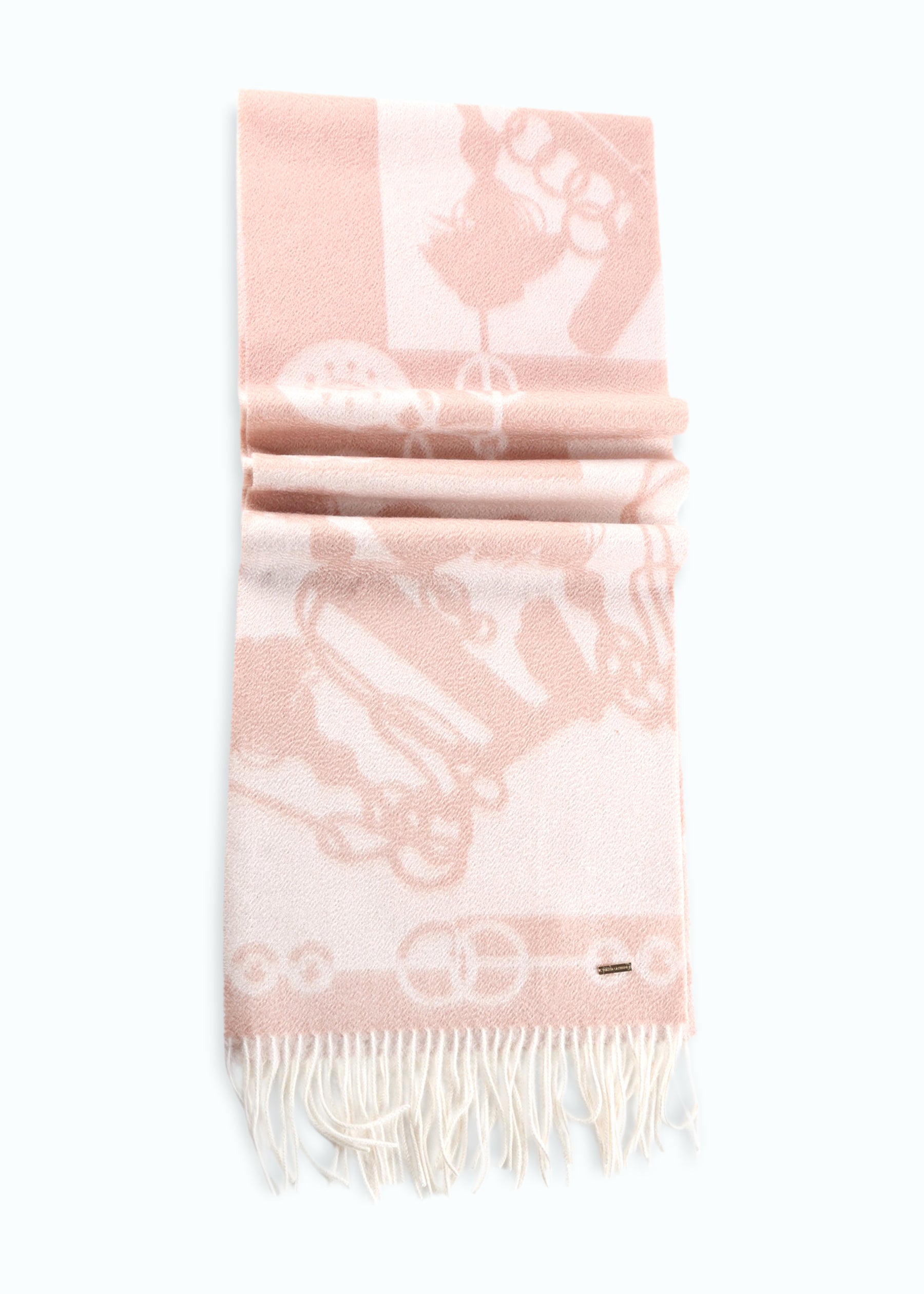 Jacquard Cashmere Scarf