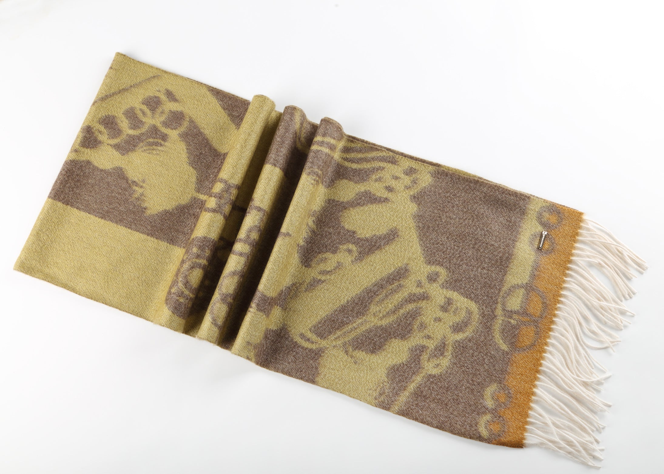 Jacquard Cashmere Scarf