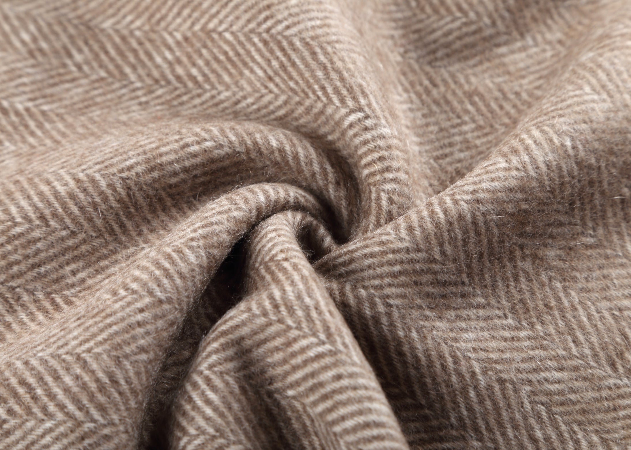 Double-Sided Plaid Cashmere Shawl