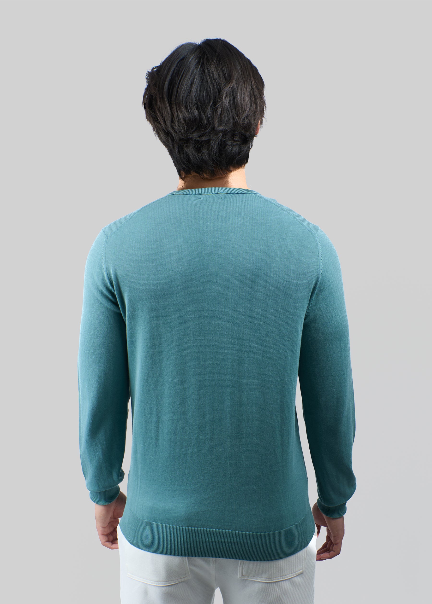 Carlo Men's Cotton Round Neck Sweatshirt