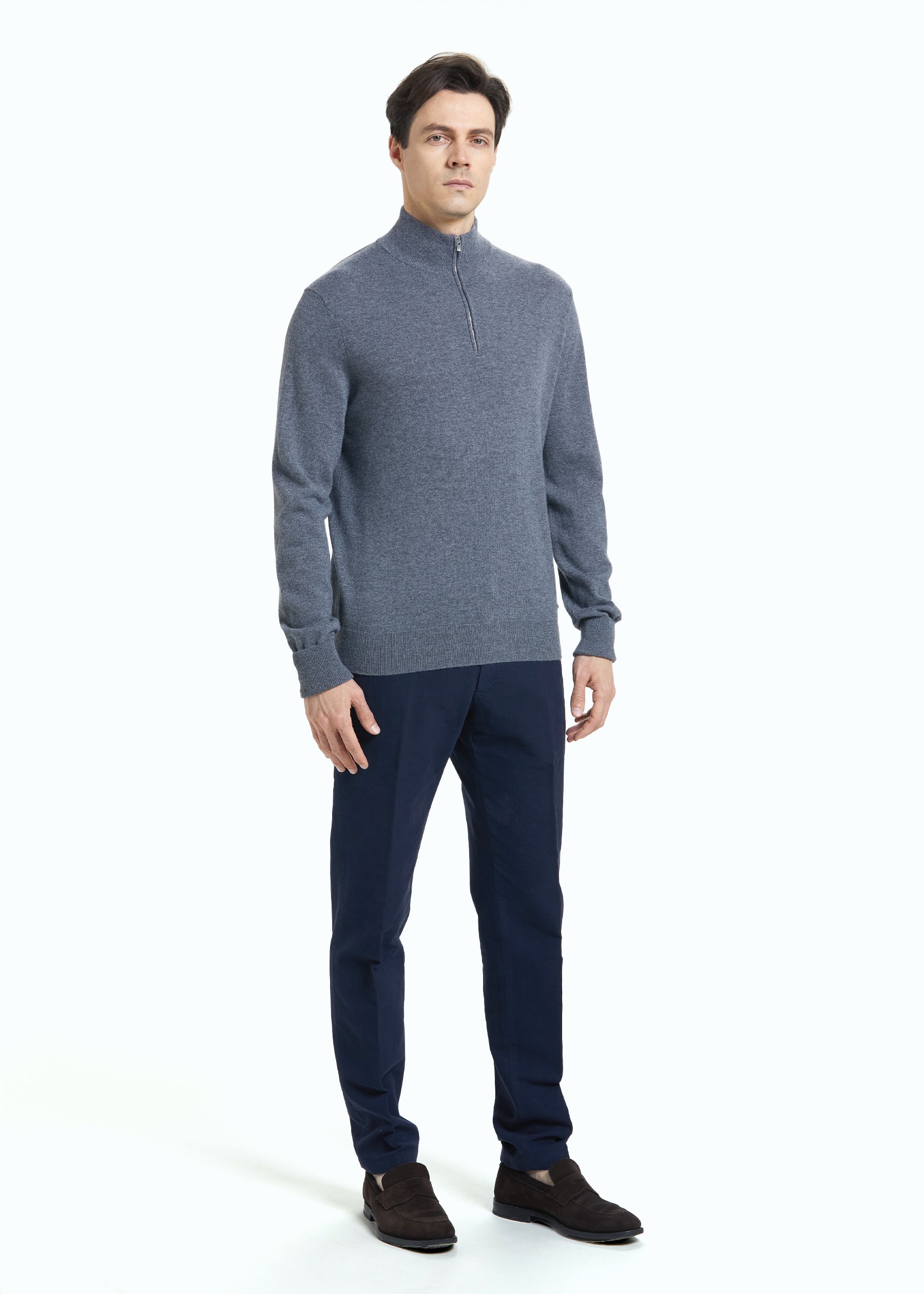 Liscio Men's Half Zip Jumper