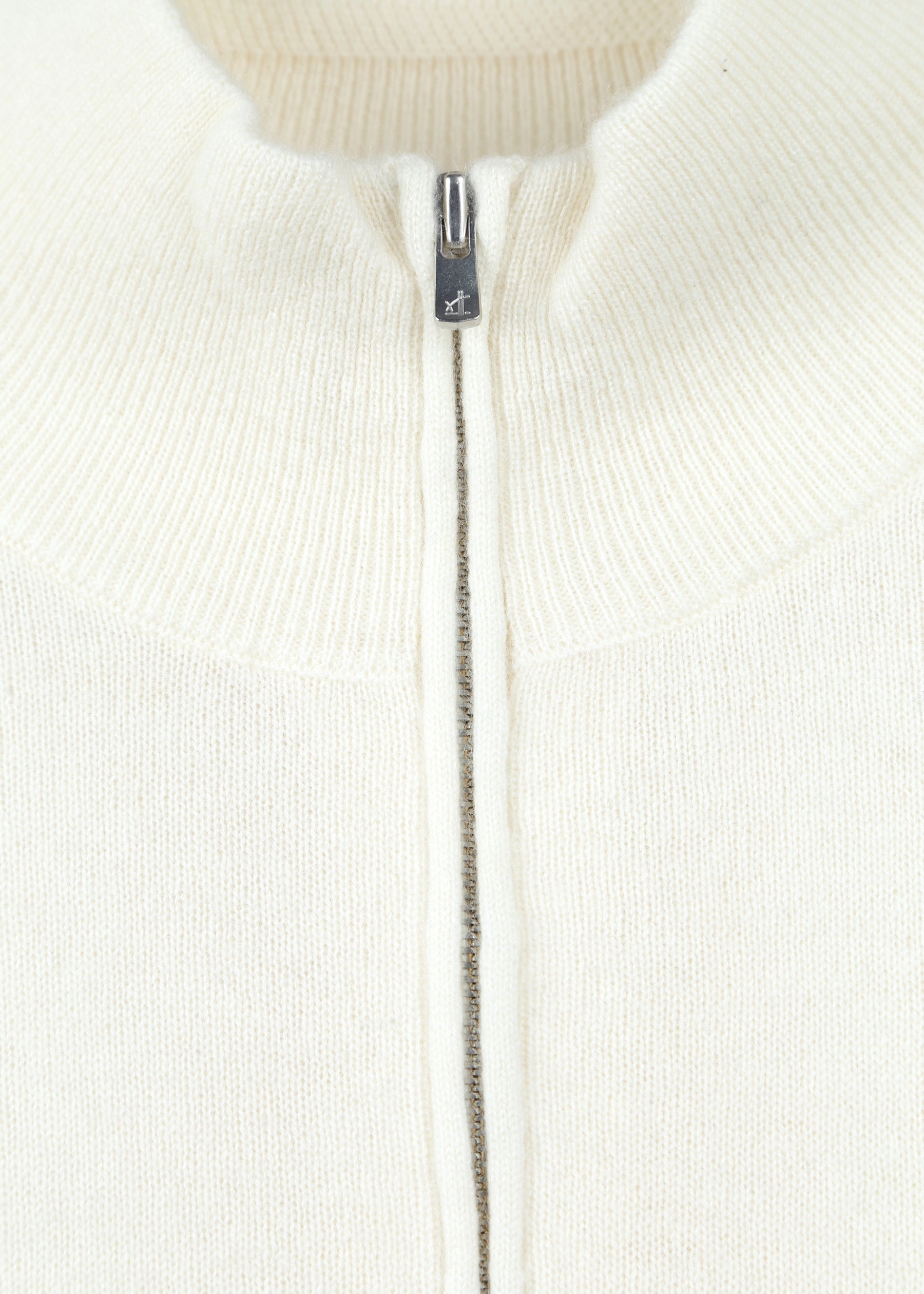Liscio Men's Cashmere Half Zip Jumper