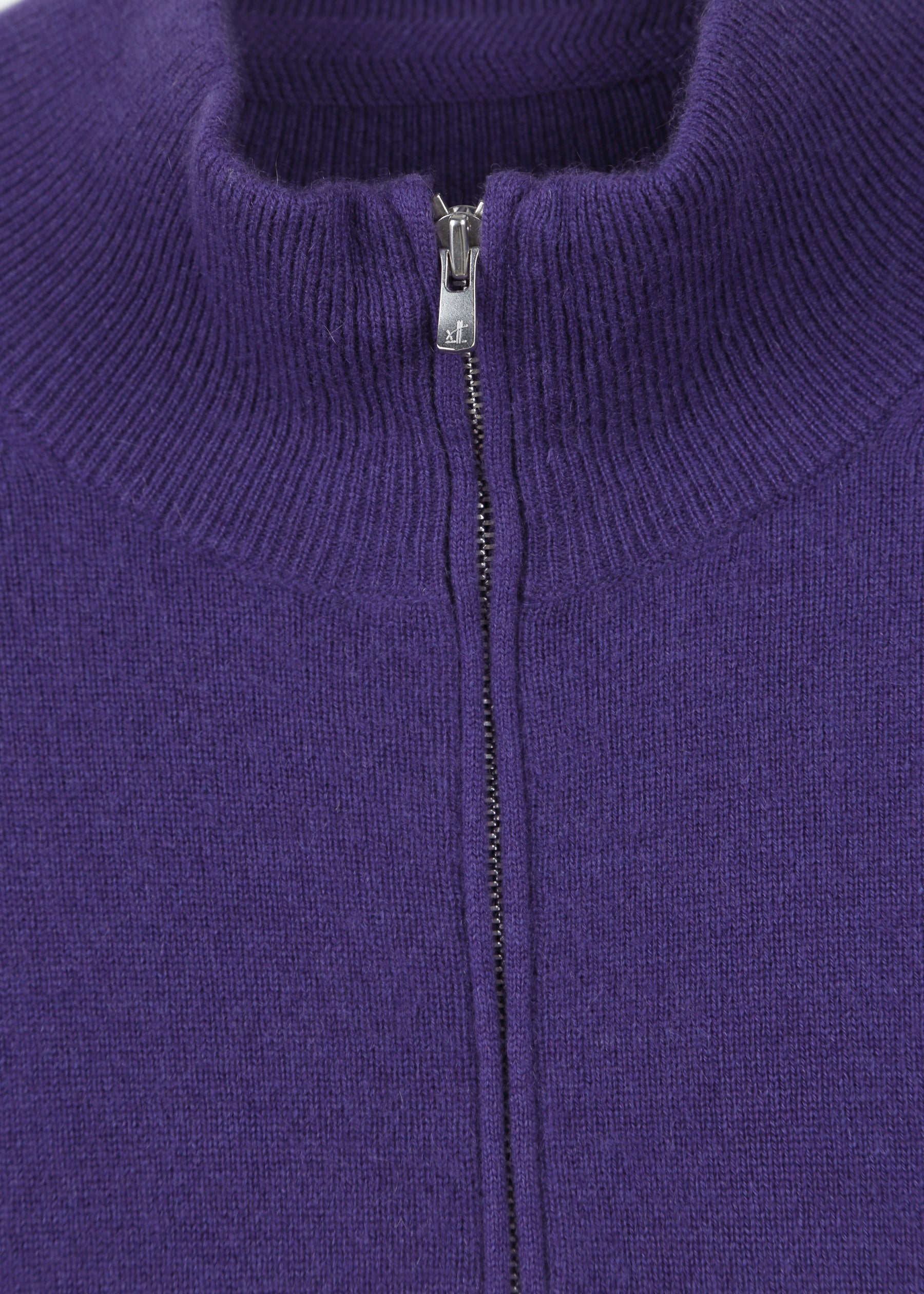 Liscio Men's Cashmere Half Zip Jumper