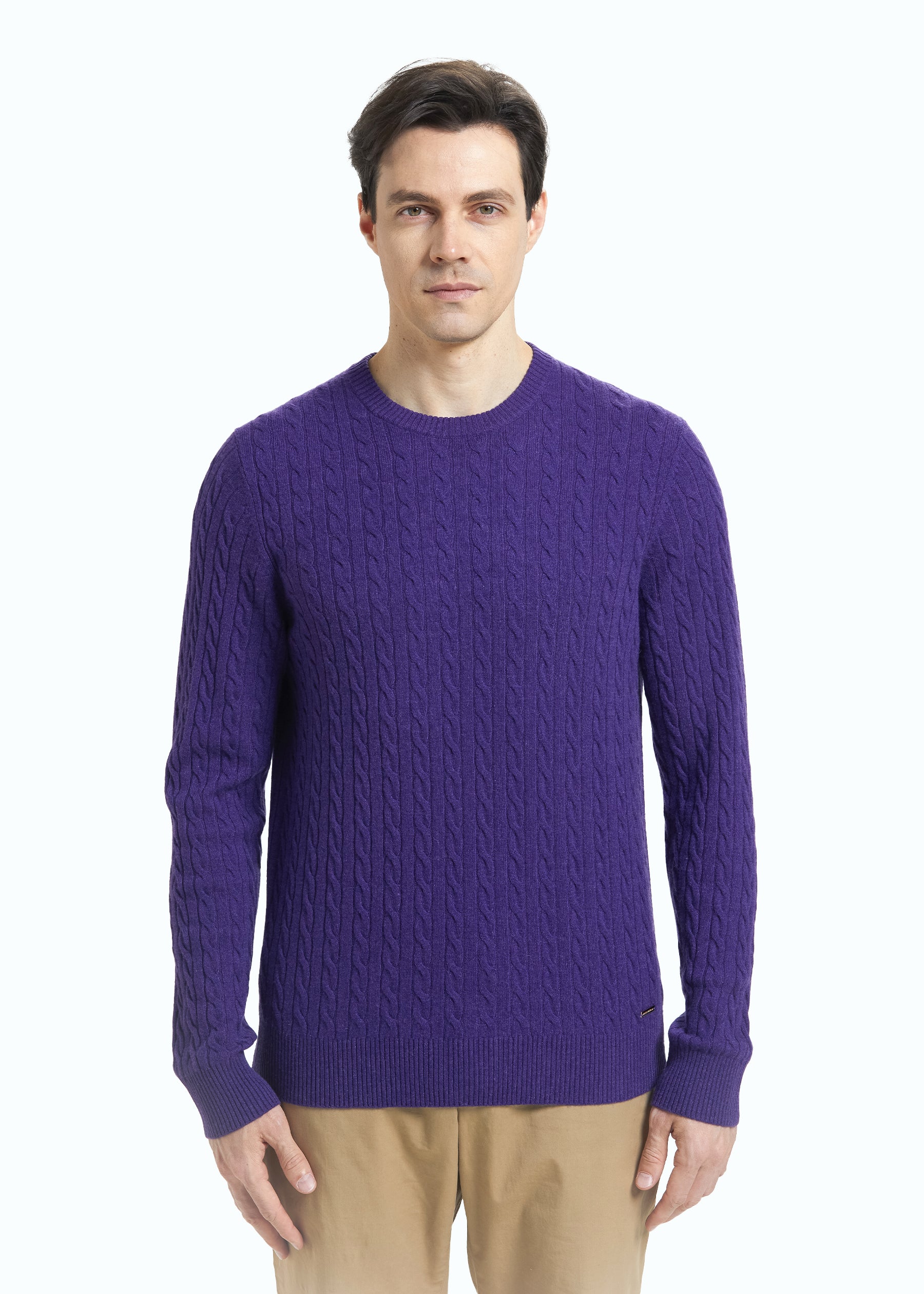 Ricamo Cable Knit Jumper